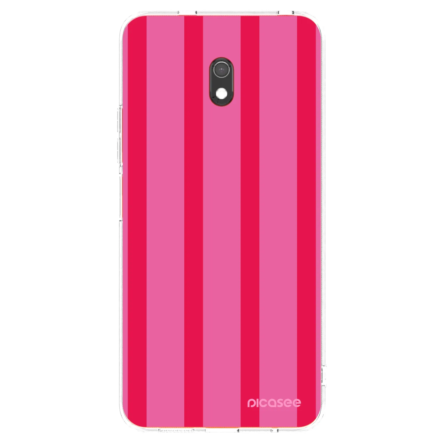 Picasee silikonowe przeźroczyste etui na Xiaomi Redmi 8A - Hot tropic