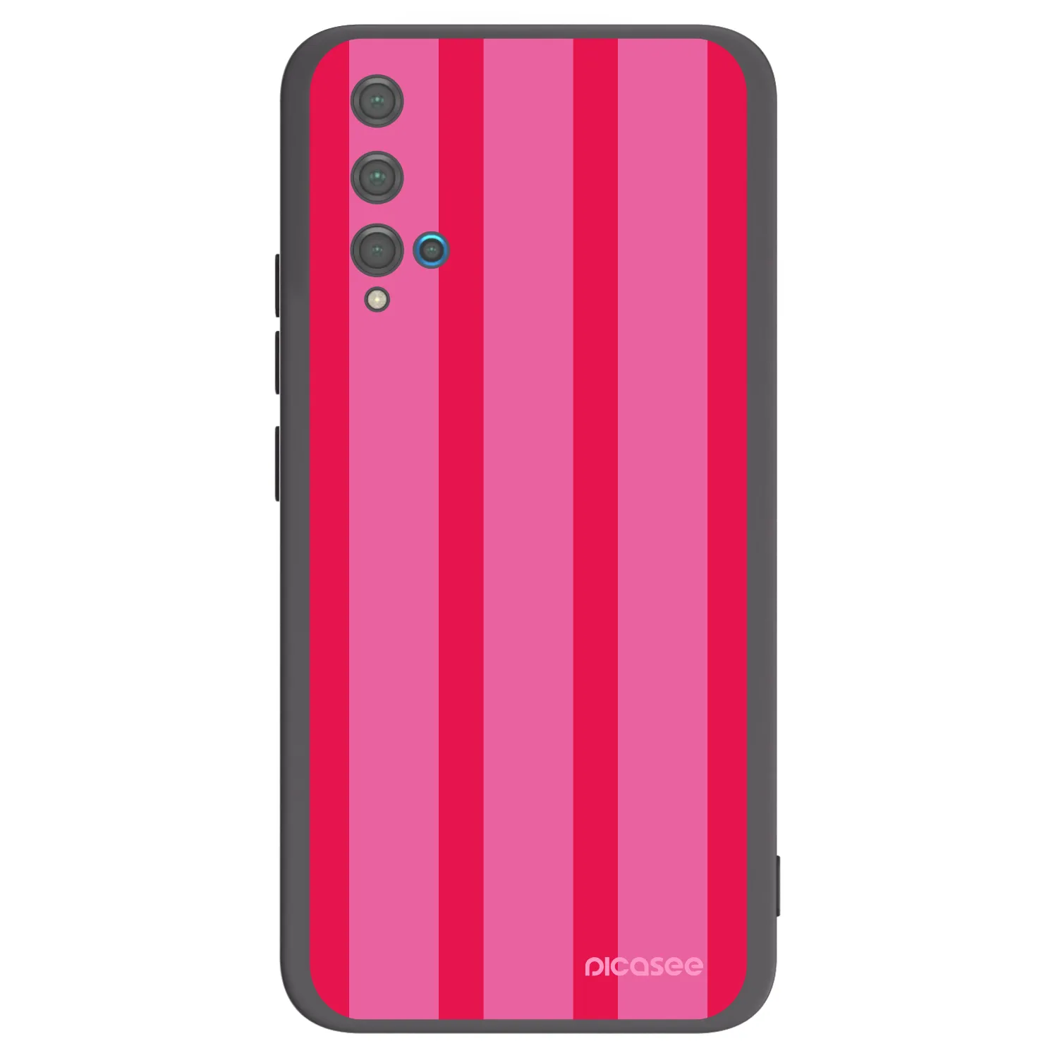 Picasee silikonowe czarne etui na Huawei Nova 5T - Hot tropic