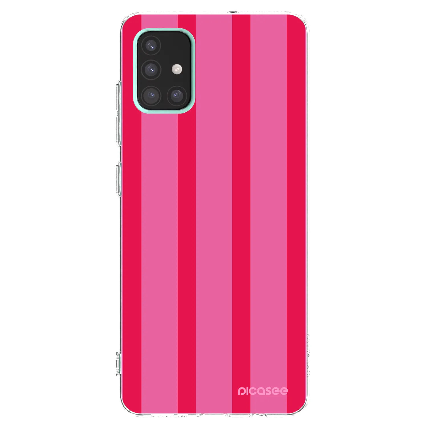 Picasee silikonowe przeźroczyste etui na Samsung Galaxy A51 A515F - Hot tropic