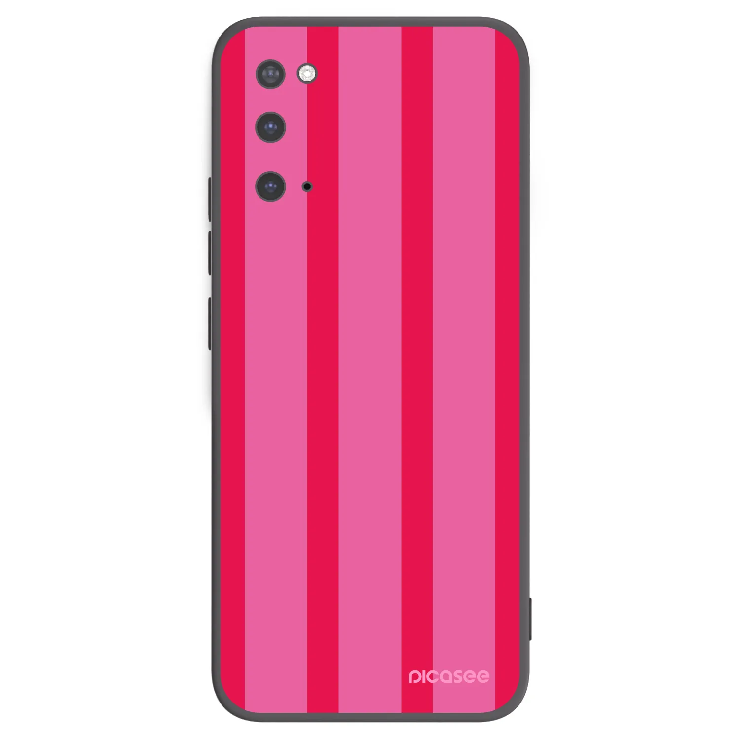 Picasee silikonowe czarne etui na Samsung Galaxy S20 G980F - Hot tropic