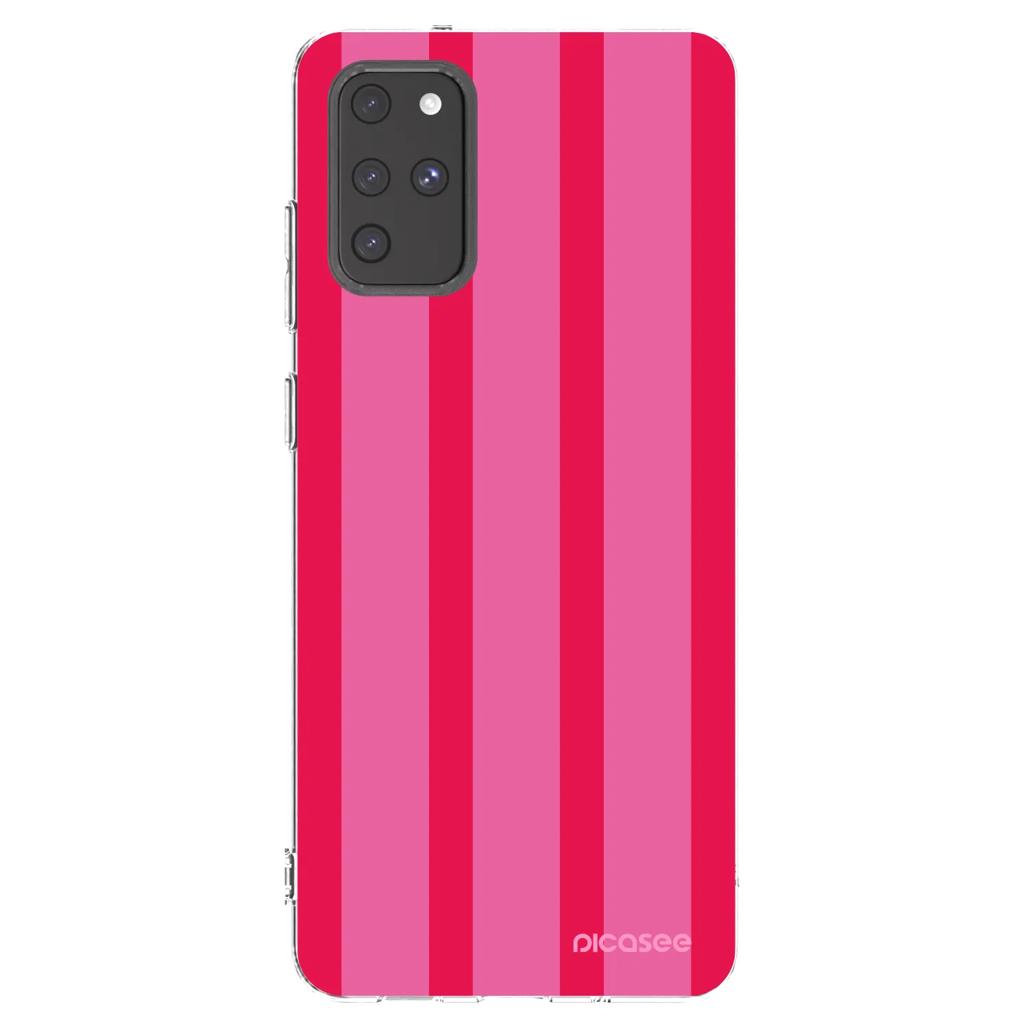 Picasee silikonowe przeźroczyste etui na Samsung Galaxy S20+ G985F - Hot tropic