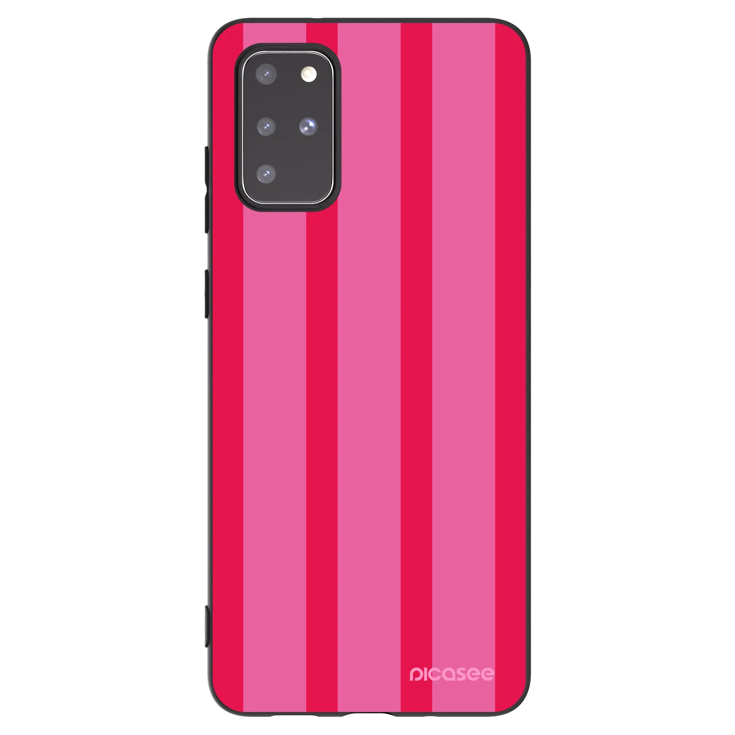 Picasee silikonowe czarne etui na Samsung Galaxy S20+ G985F - Hot tropic
