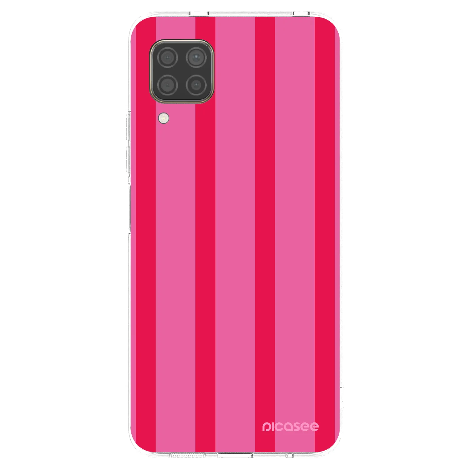 Picasee silikonowe przeźroczyste etui na Huawei P40 Lite - Hot tropic
