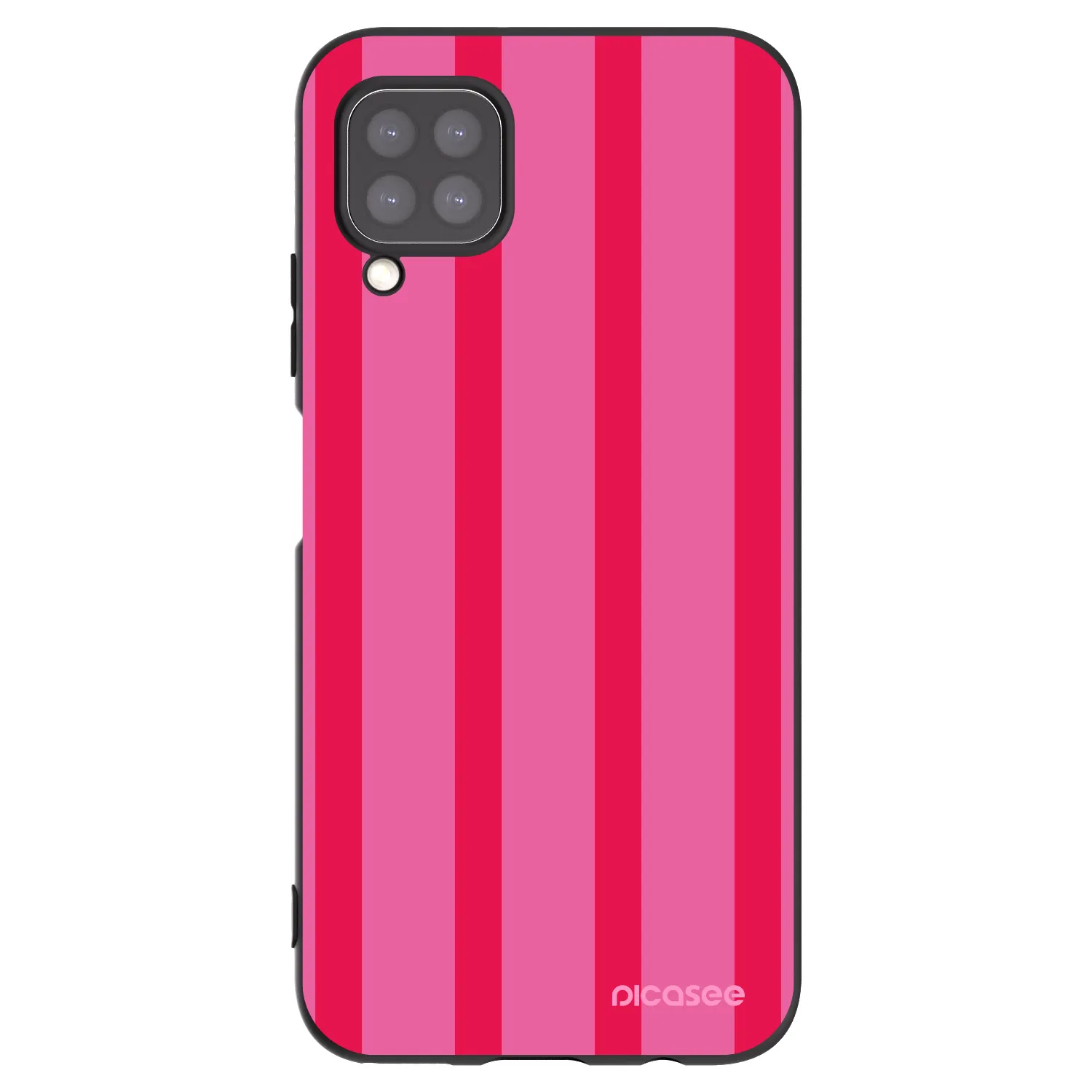 Picasee silikonowe czarne etui na Huawei P40 Lite - Hot tropic