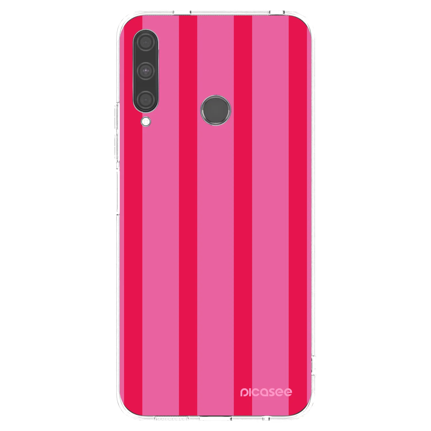Picasee silikonowe przeźroczyste etui na Huawei P40 Lite E - Hot tropic