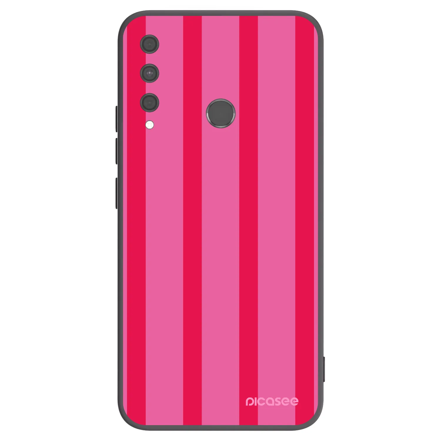 Picasee silikonowe czarne etui na Huawei P40 Lite E - Hot tropic