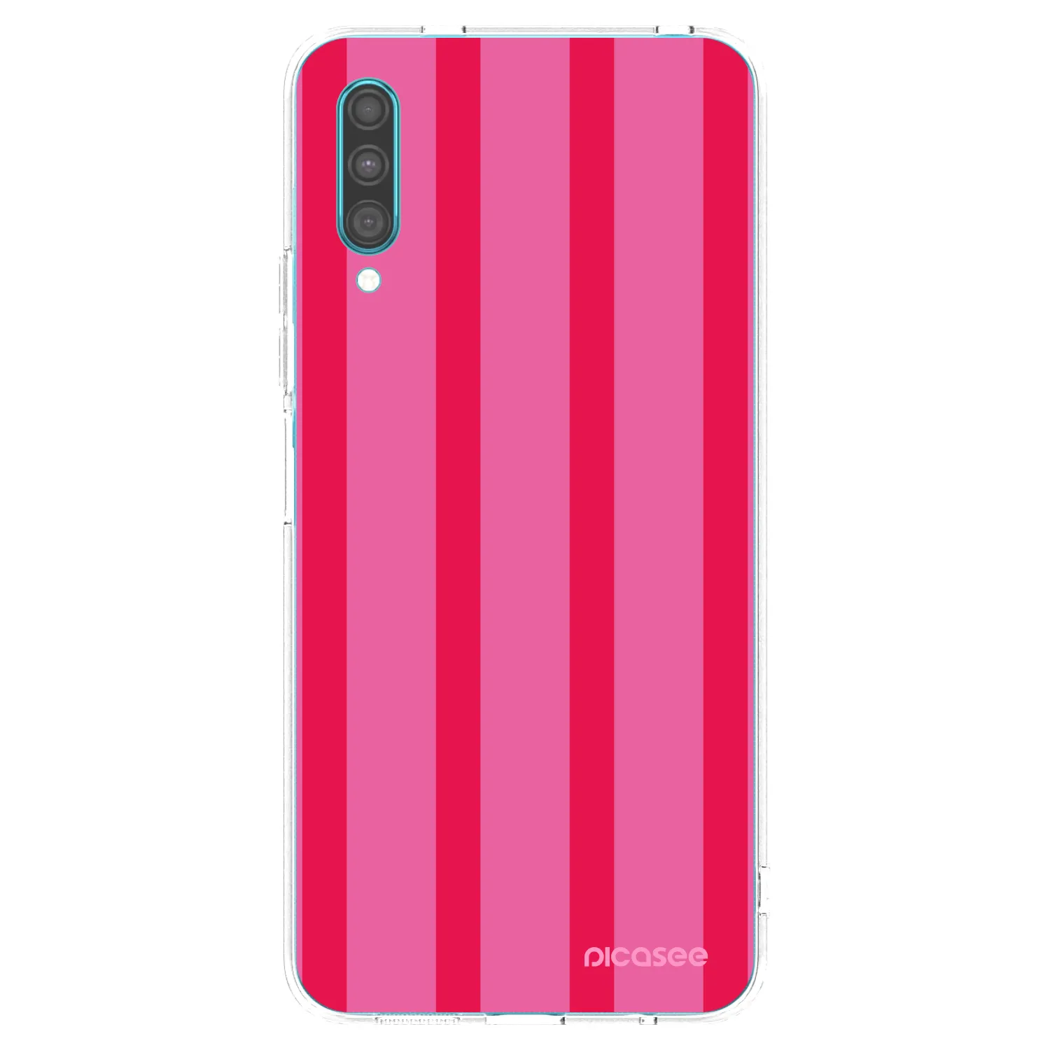 Picasee silikonowe przeźroczyste etui na Samsung Galaxy A30s A307F - Hot tropic