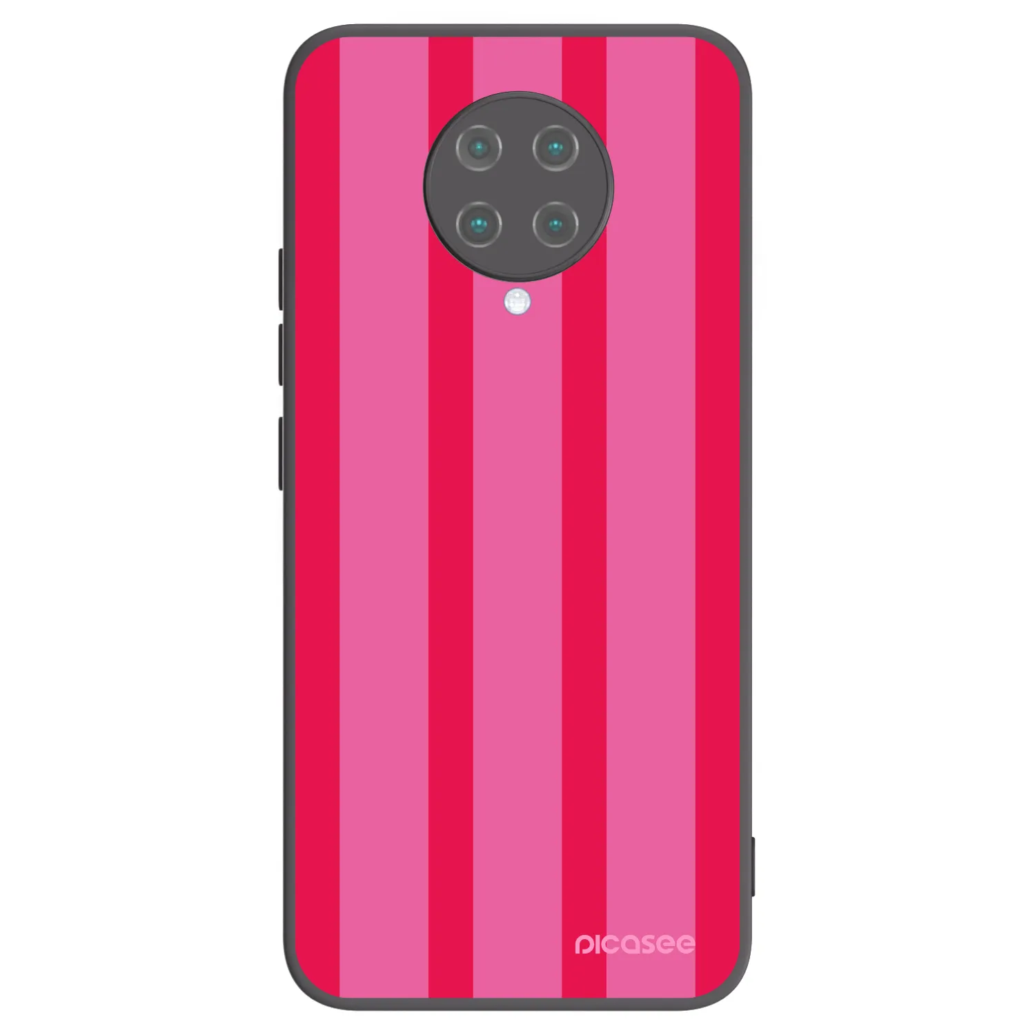 Picasee silikonowe czarne etui na Xiaomi Poco F2 Pro - Hot tropic