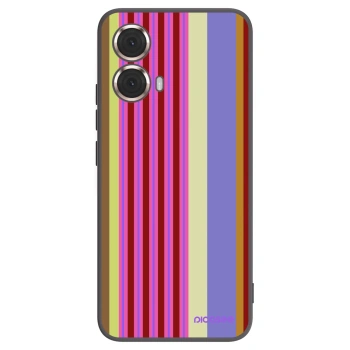 Picasee silikonowe czarne etui na Motorola Moto G85 - Late checkout
