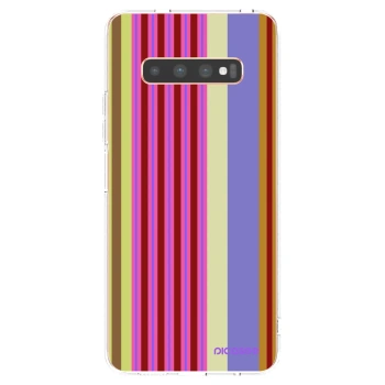Picasee silikonowe przeźroczyste etui na Samsung Galaxy S10 Plus G975 - Late checkout