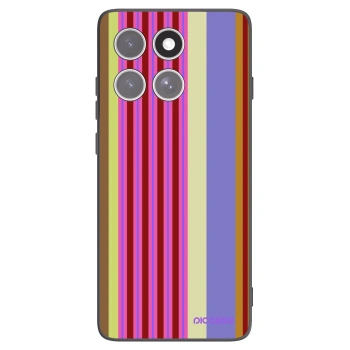 Picasee silikonowe czarne etui na Motorola Edge 60 Pro - Late checkout
