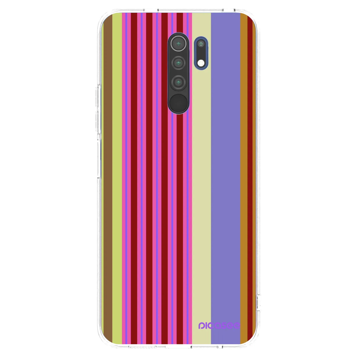 Picasee silikonowe przeźroczyste etui na Xiaomi Redmi 9 - Late checkout