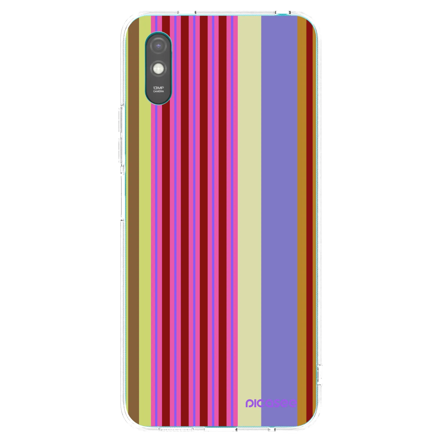 Picasee silikonowe przeźroczyste etui na Xiaomi Redmi 9A - Late checkout