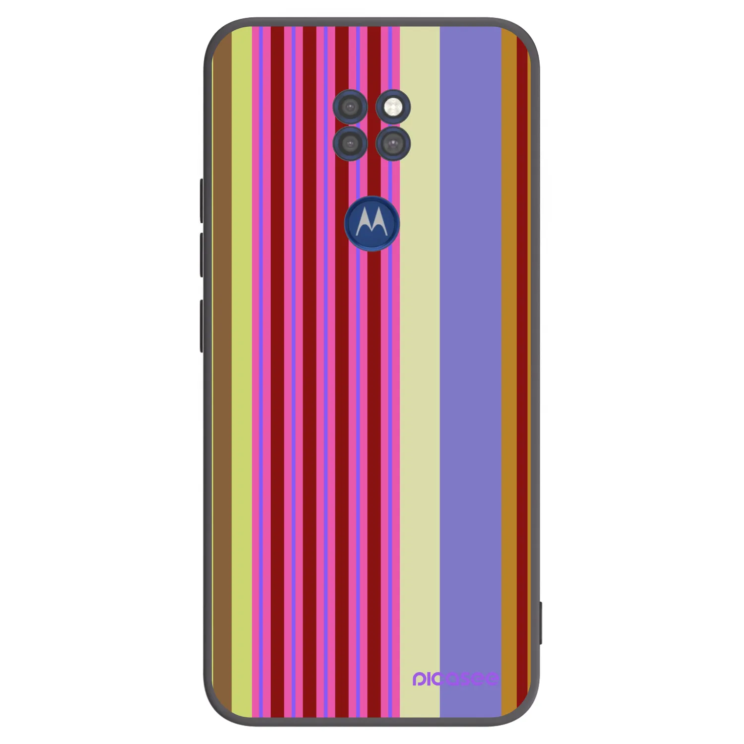 Picasee silikonowe czarne etui na Motorola Moto G9 Play - Late checkout