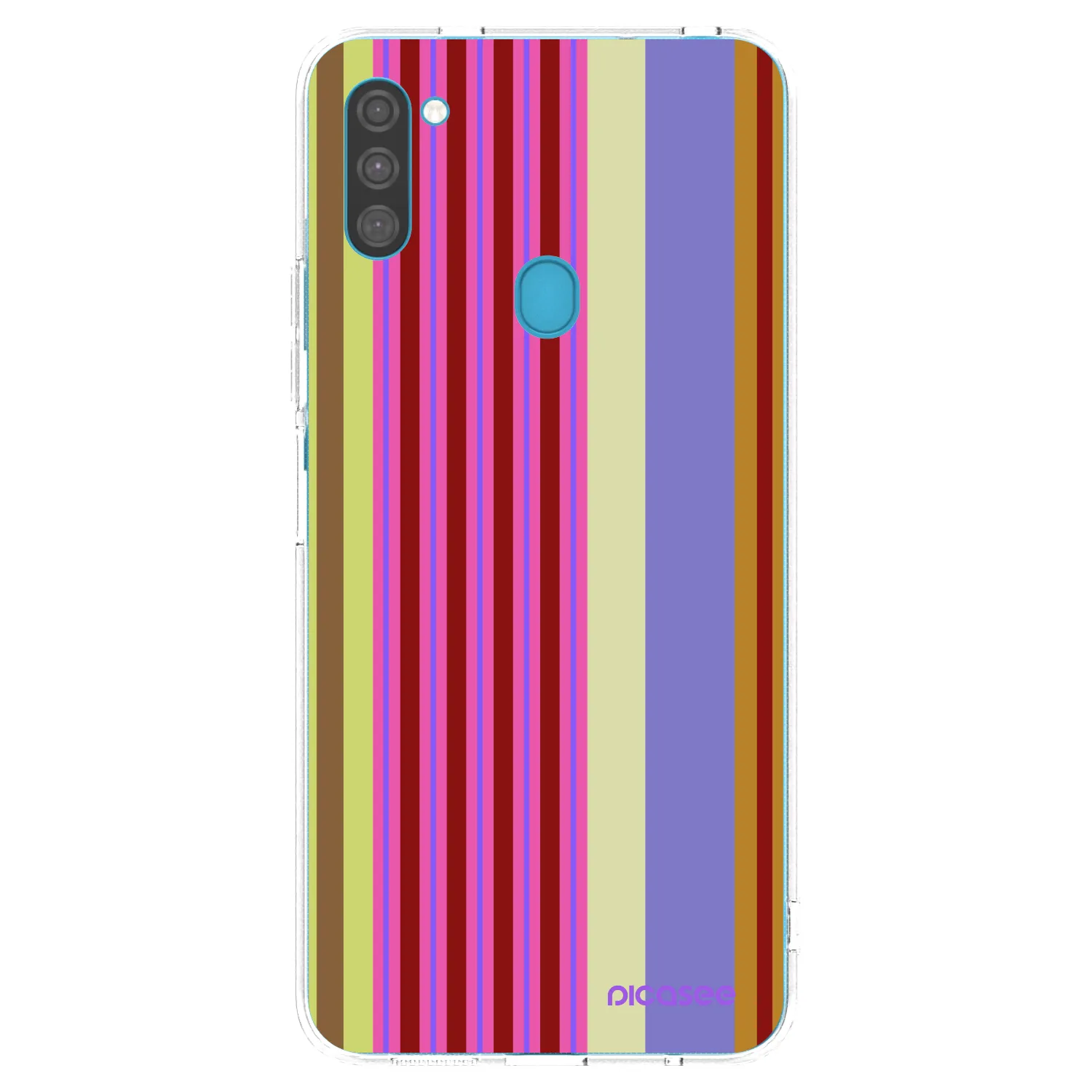 Picasee silikonowe przeźroczyste etui na Samsung Galaxy M11 - Late checkout