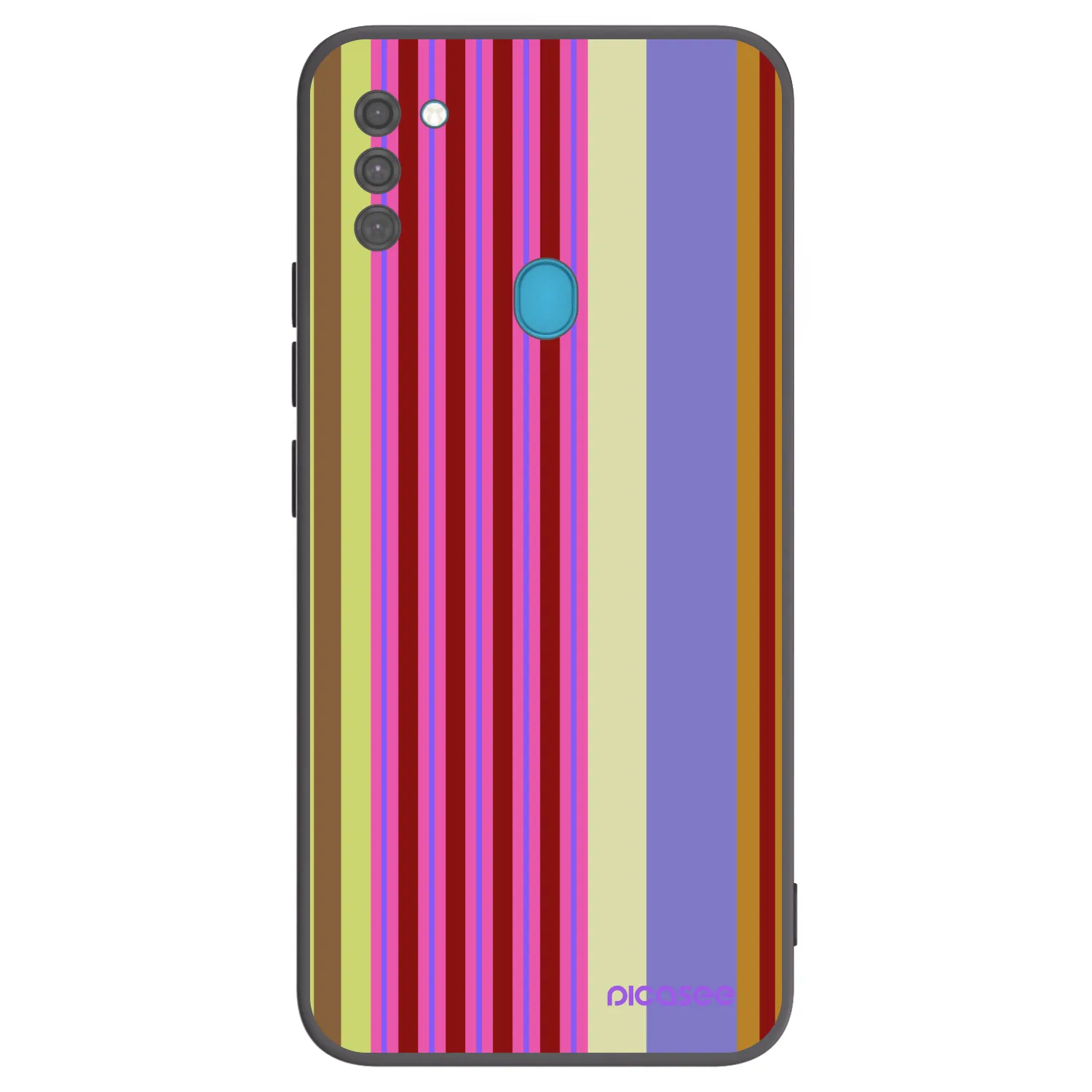 Picasee silikonowe czarne etui na Samsung Galaxy M11 - Late checkout