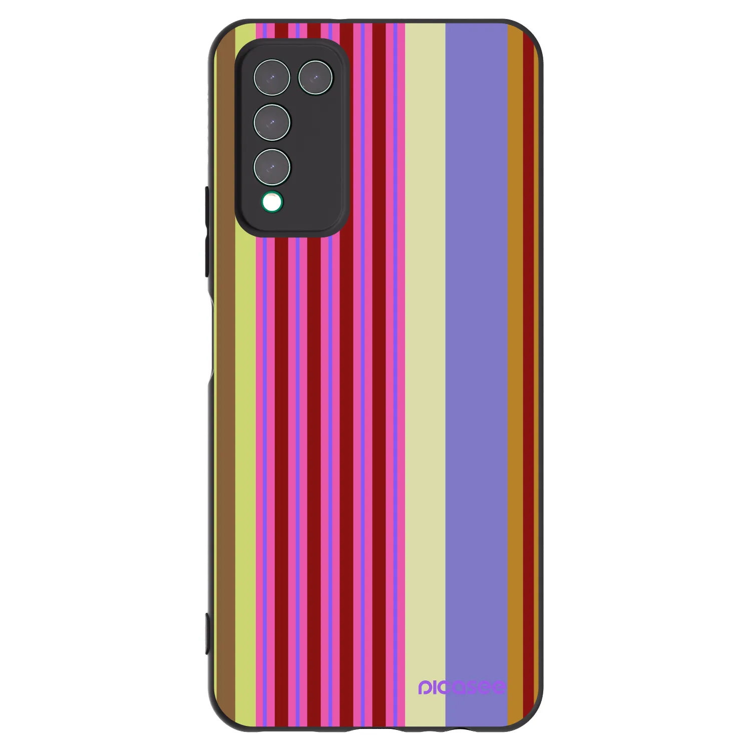 Picasee silikonowe czarne etui na Honor 10X Lite - Late checkout