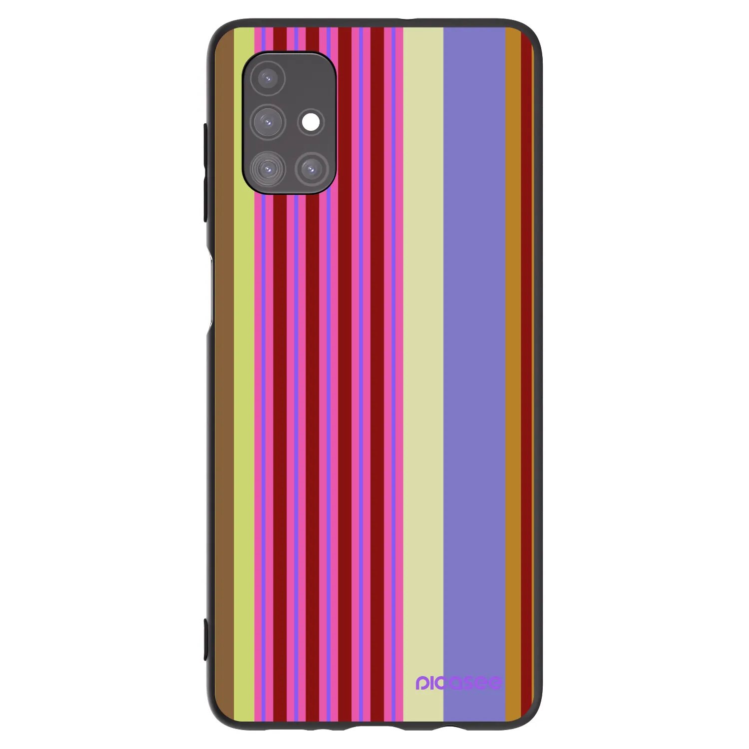Picasee silikonowe czarne etui na Samsung Galaxy M51 M515F - Late checkout