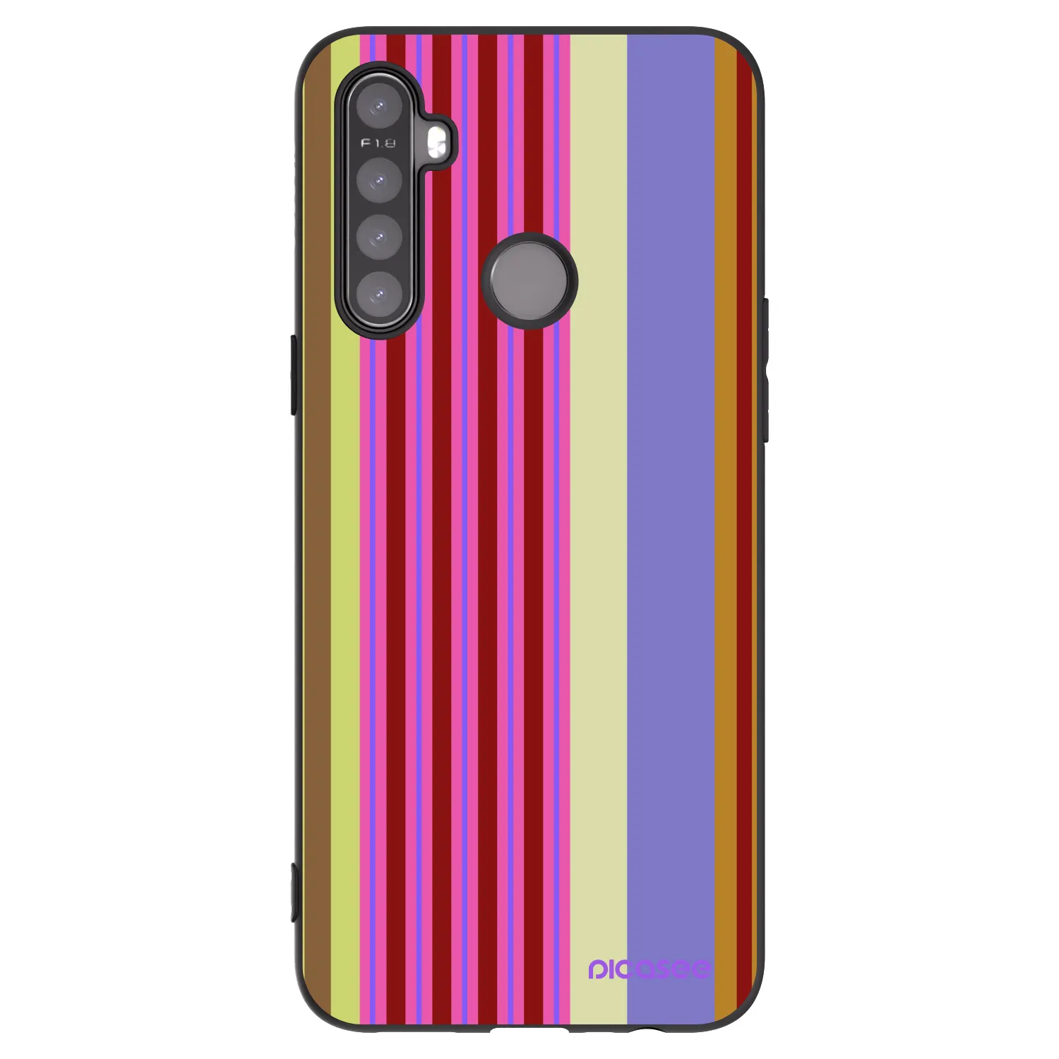 Picasee silikonowe czarne etui na Realme 6i - Late checkout