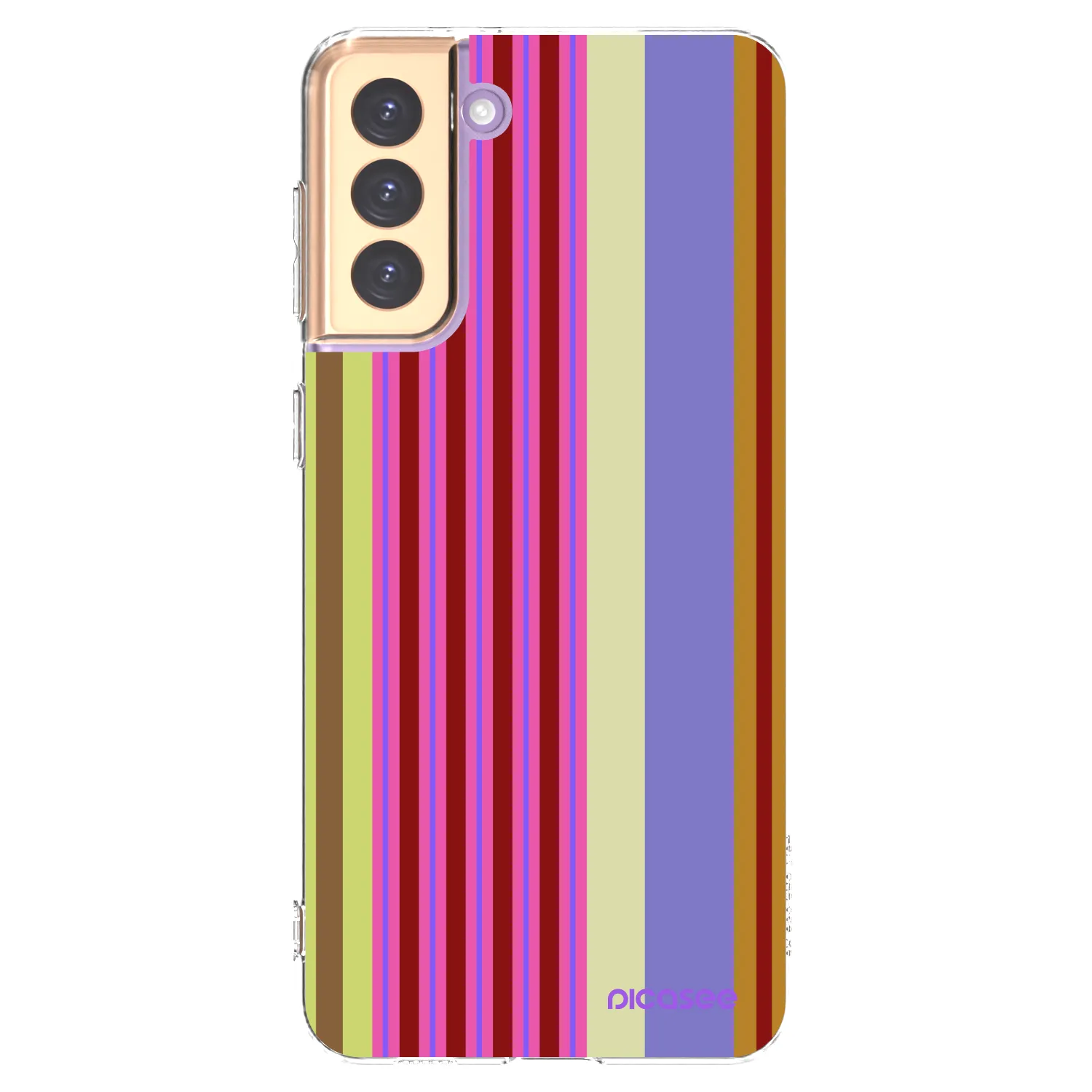 Picasee silikonowe przeźroczyste etui na Samsung Galaxy S21+ 5G G996F - Late checkout