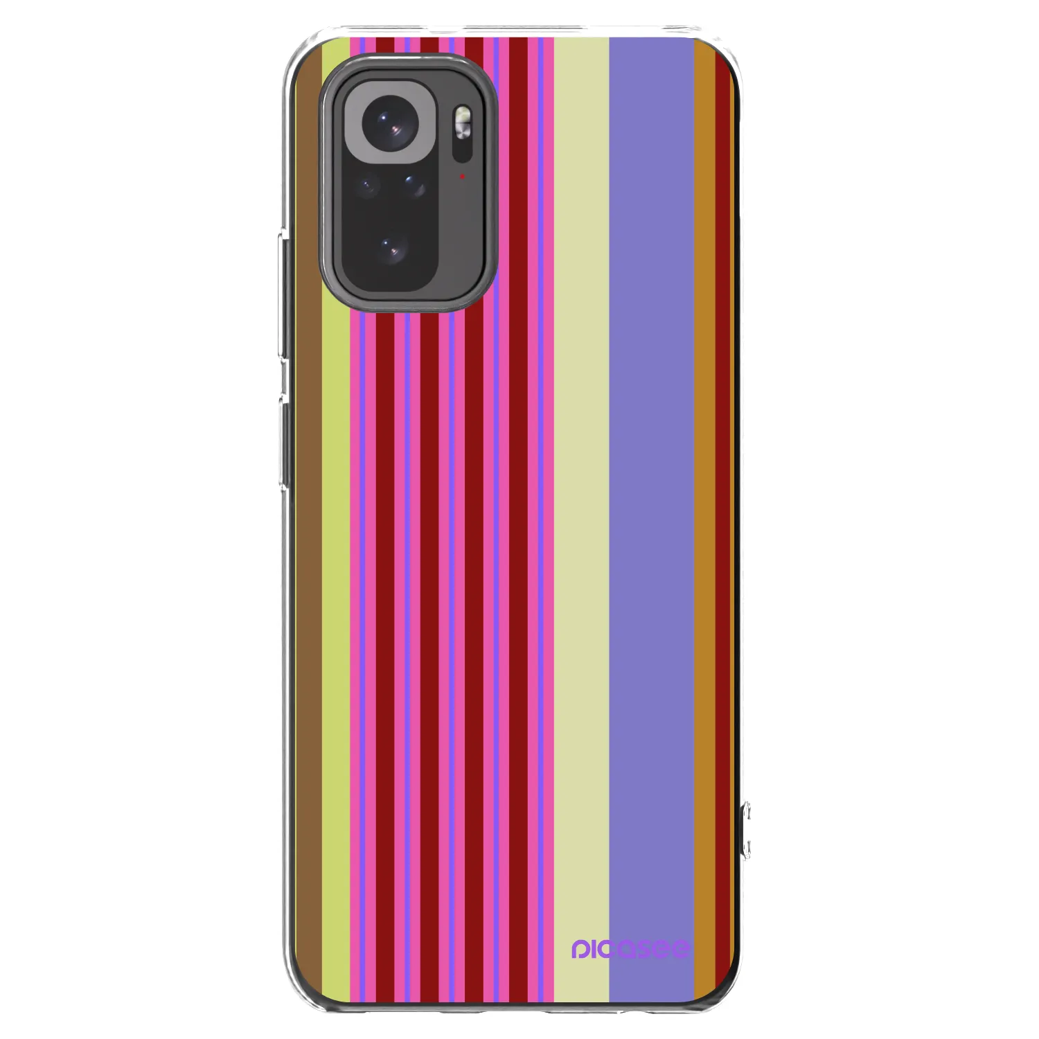 Picasee silikonowe przeźroczyste etui na Xiaomi Redmi Note 10S - Late checkout