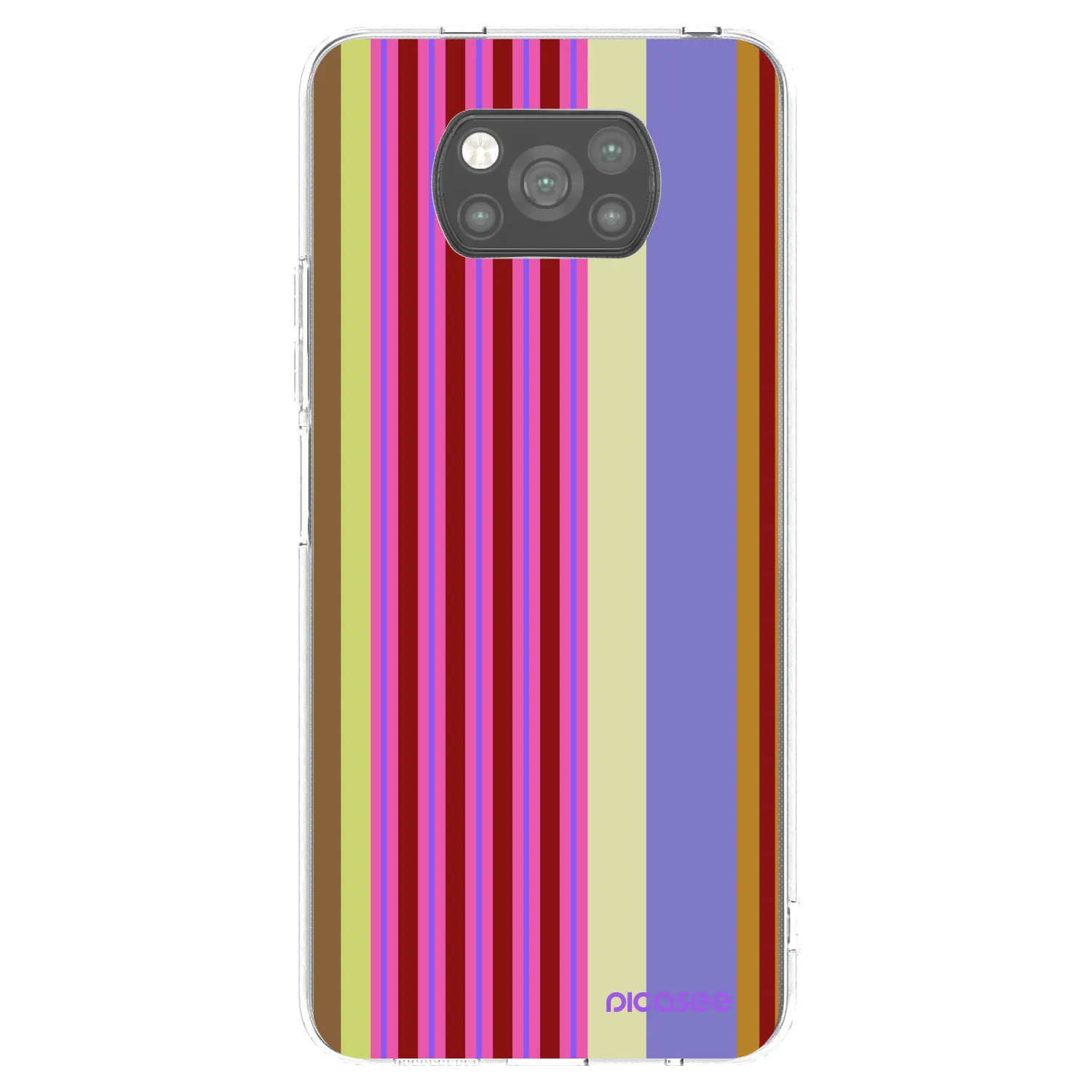 Picasee silikonowe czarne etui na Xiaomi Poco X3 Pro - Late checkout