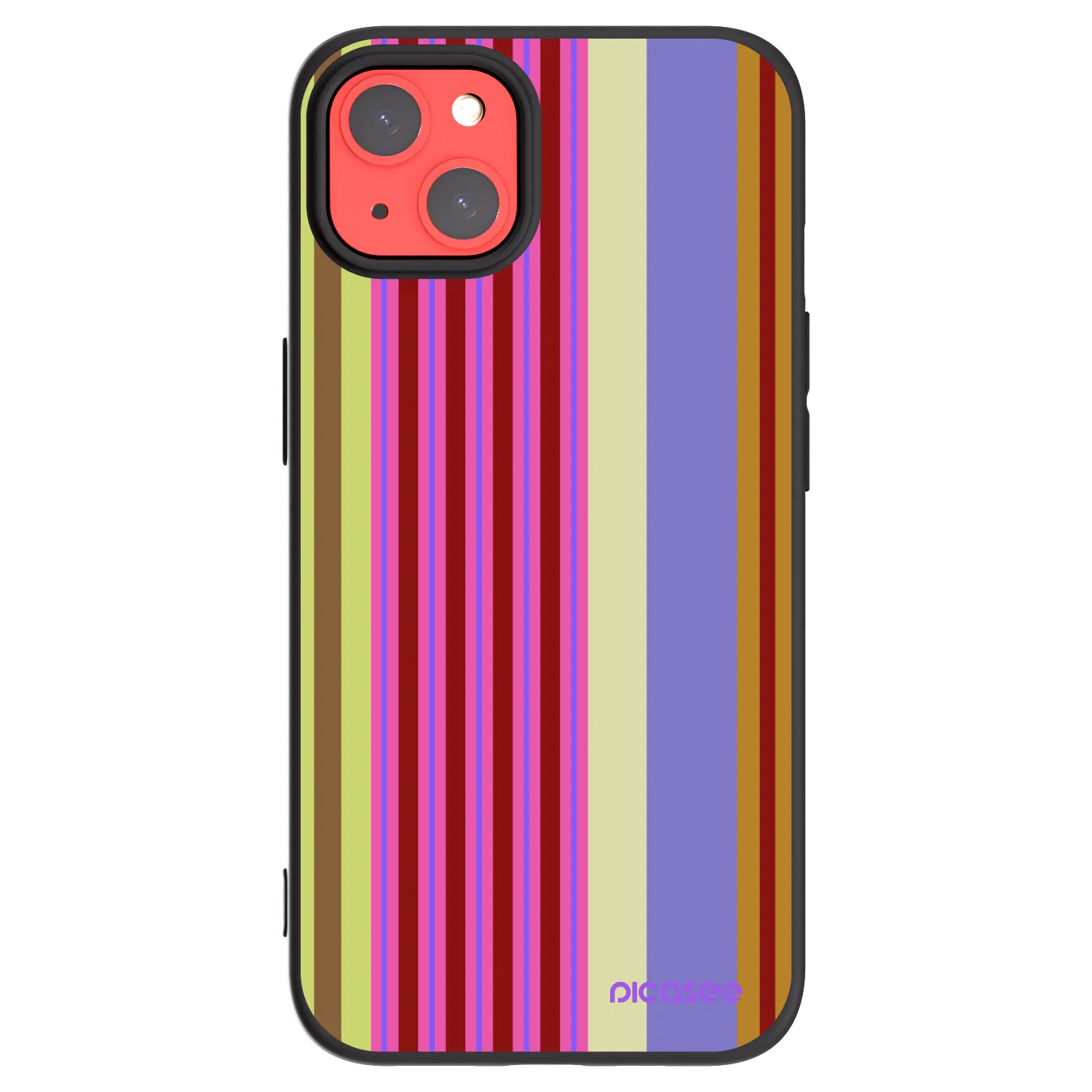 Picasee silikonowe czarne etui na Apple iPhone 13 - Late checkout