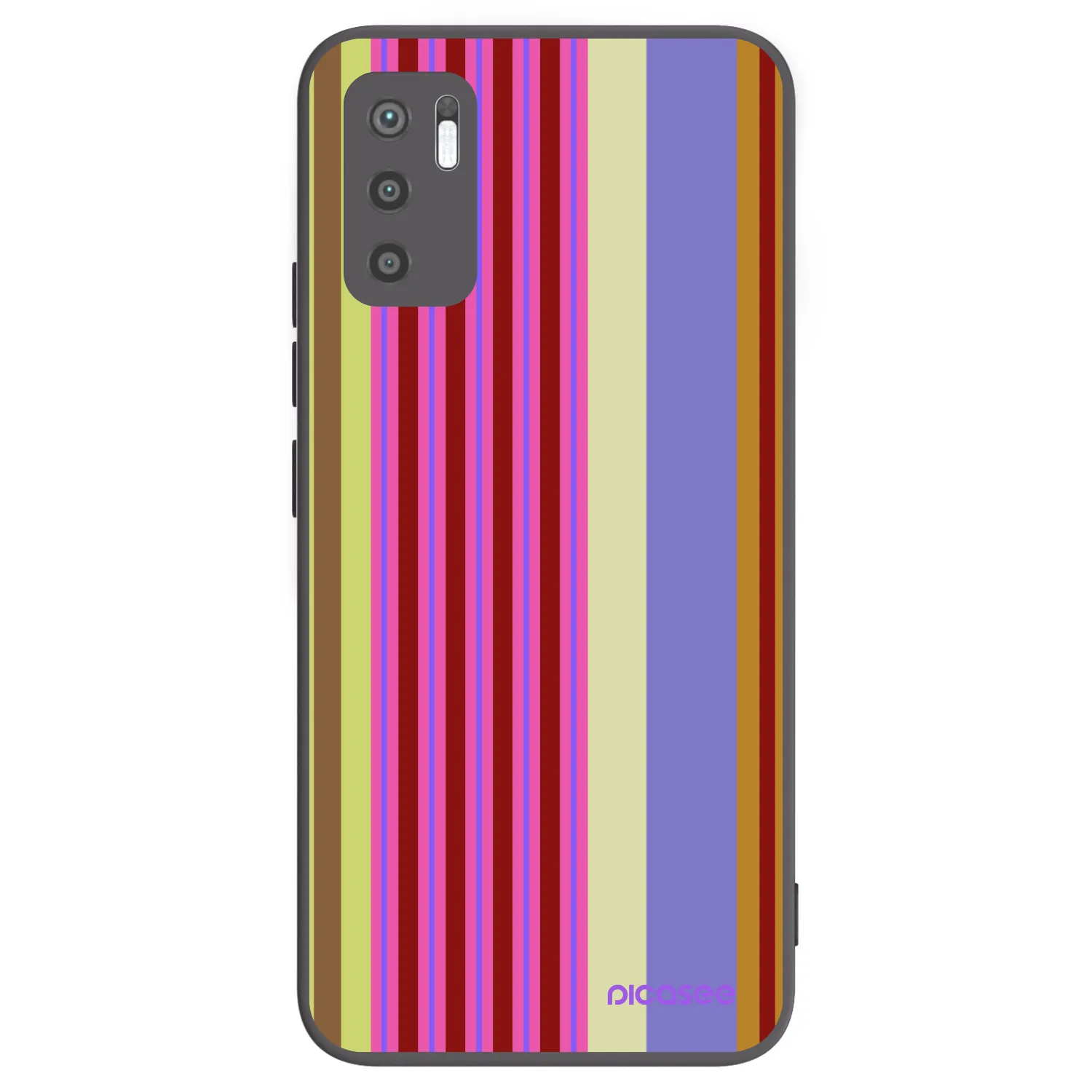 Picasee silikonowe czarne etui na Xiaomi Redmi Note 10 5G - Late checkout