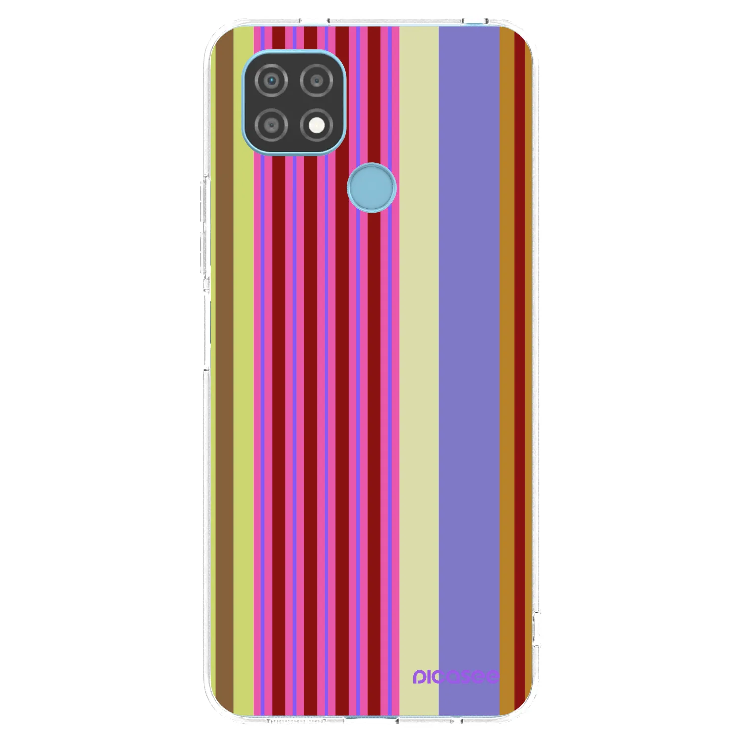 Picasee silikonowe przeźroczyste etui na Realme C21 - Late checkout