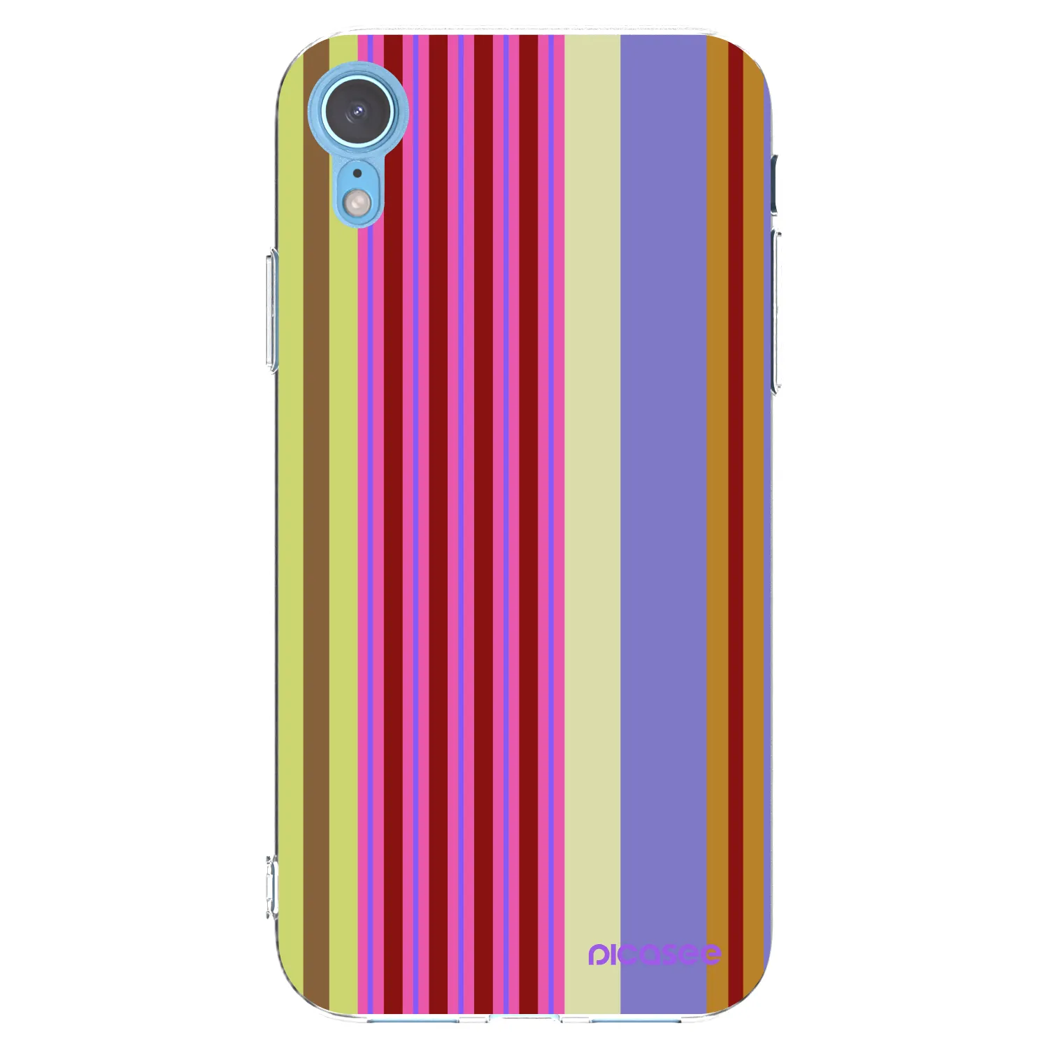 Picasee silikonowe przeźroczyste etui na Apple iPhone XR - Late checkout