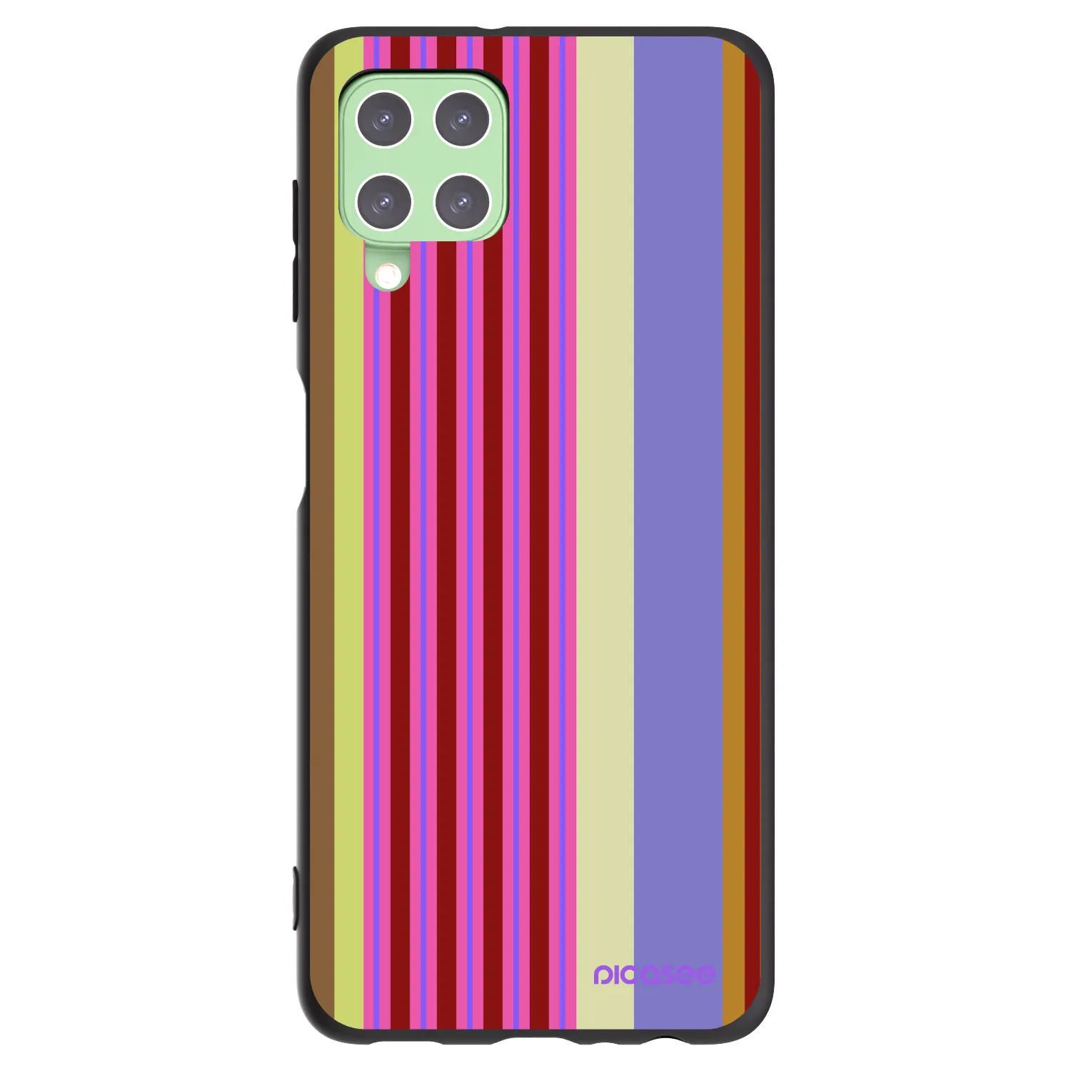 Picasee silikonowe czarne etui na Samsung Galaxy A22 A225F 4G - Late checkout