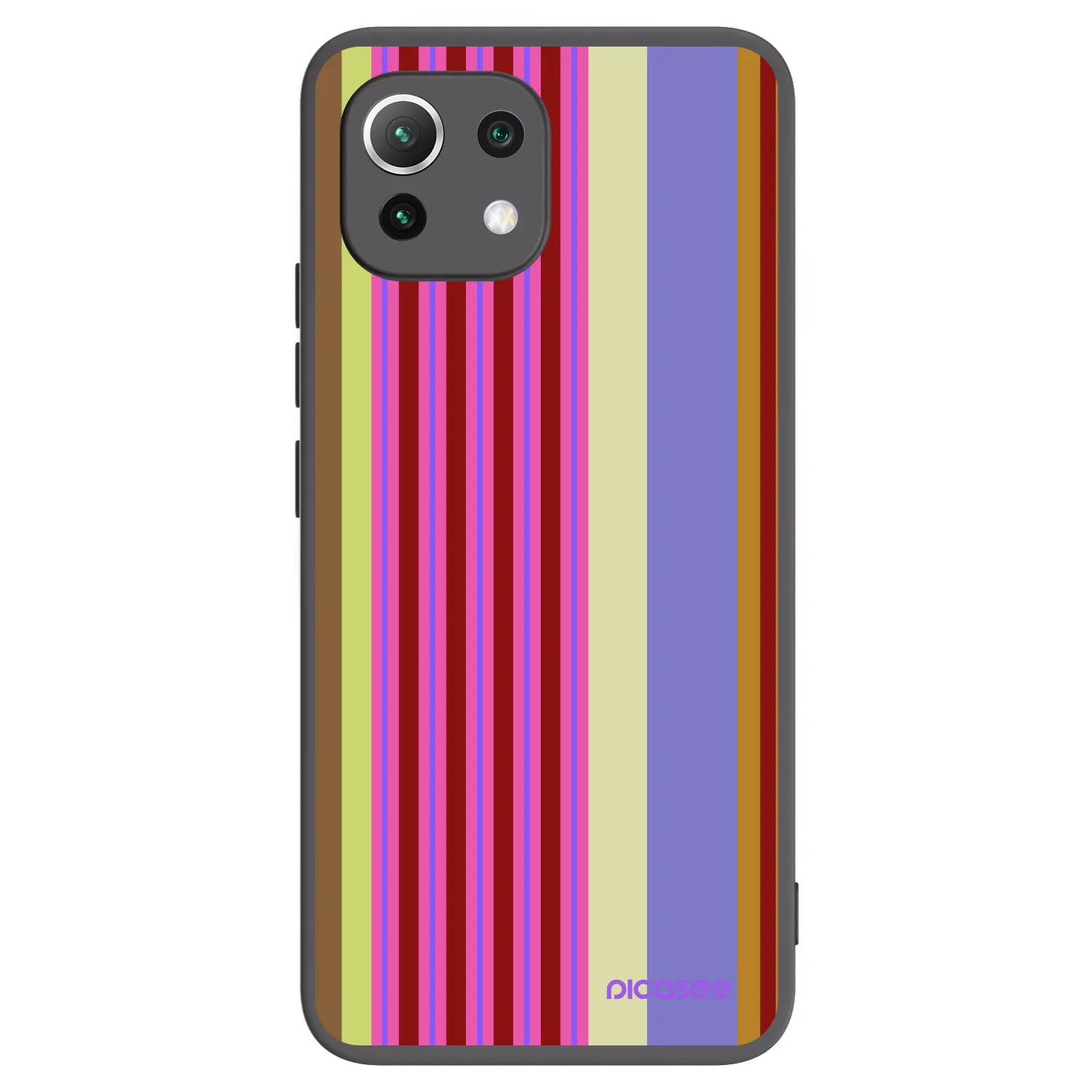 Picasee silikonowe czarne etui na Xiaomi 11 Lite 5G NE - Late checkout