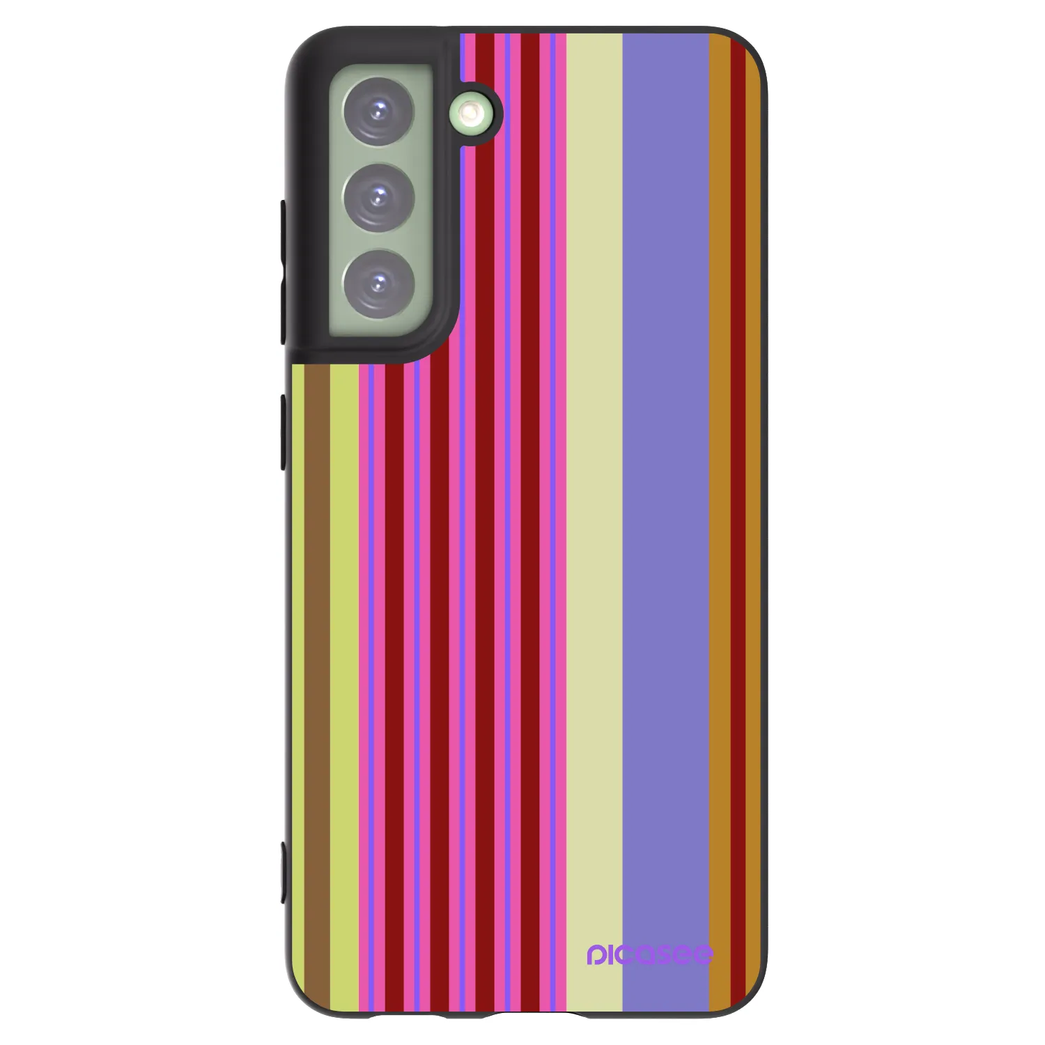 Picasee silikonowe czarne etui na Samsung Galaxy S21 FE 5G - Late checkout