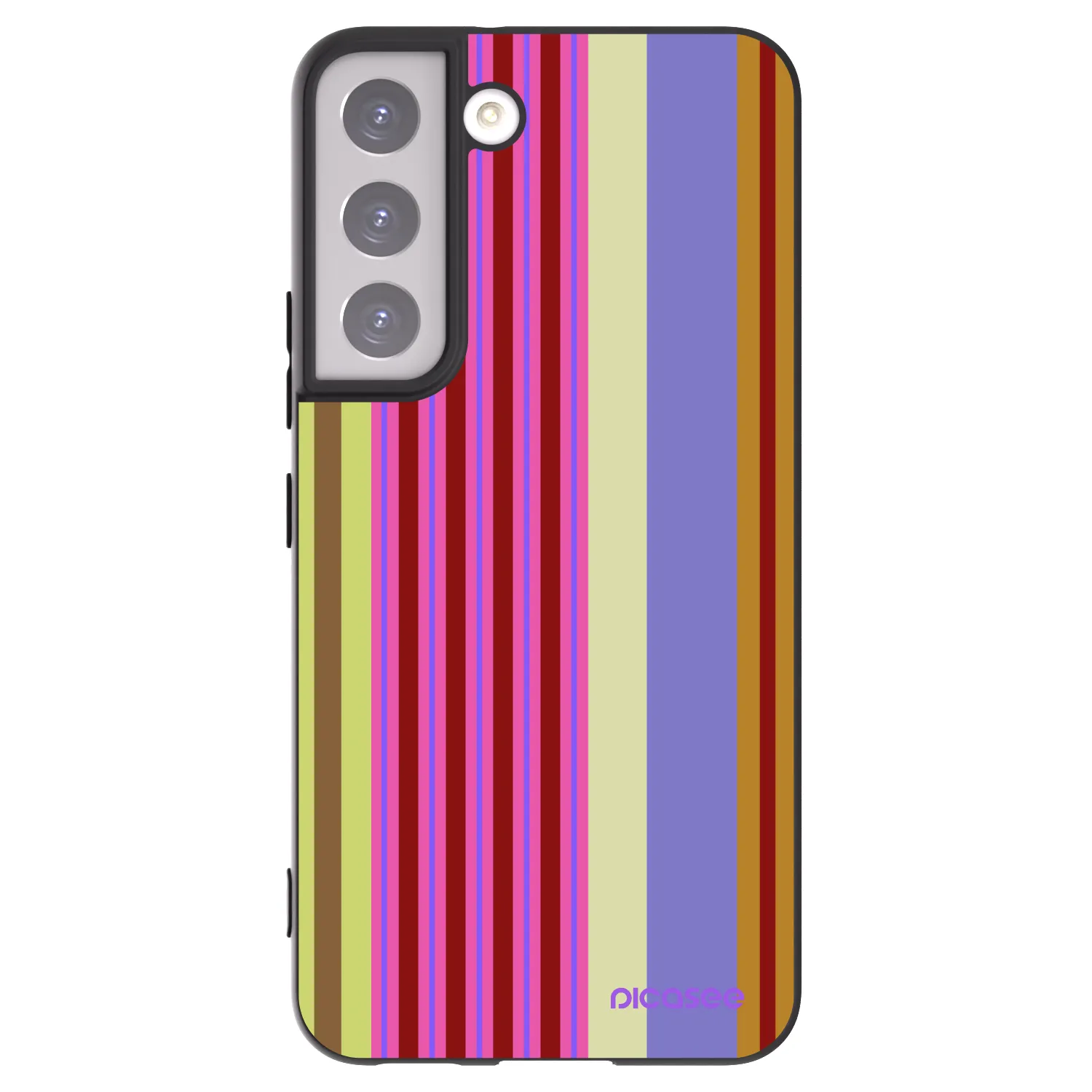 Picasee silikonowe czarne etui na Samsung Galaxy S22 5G - Late checkout