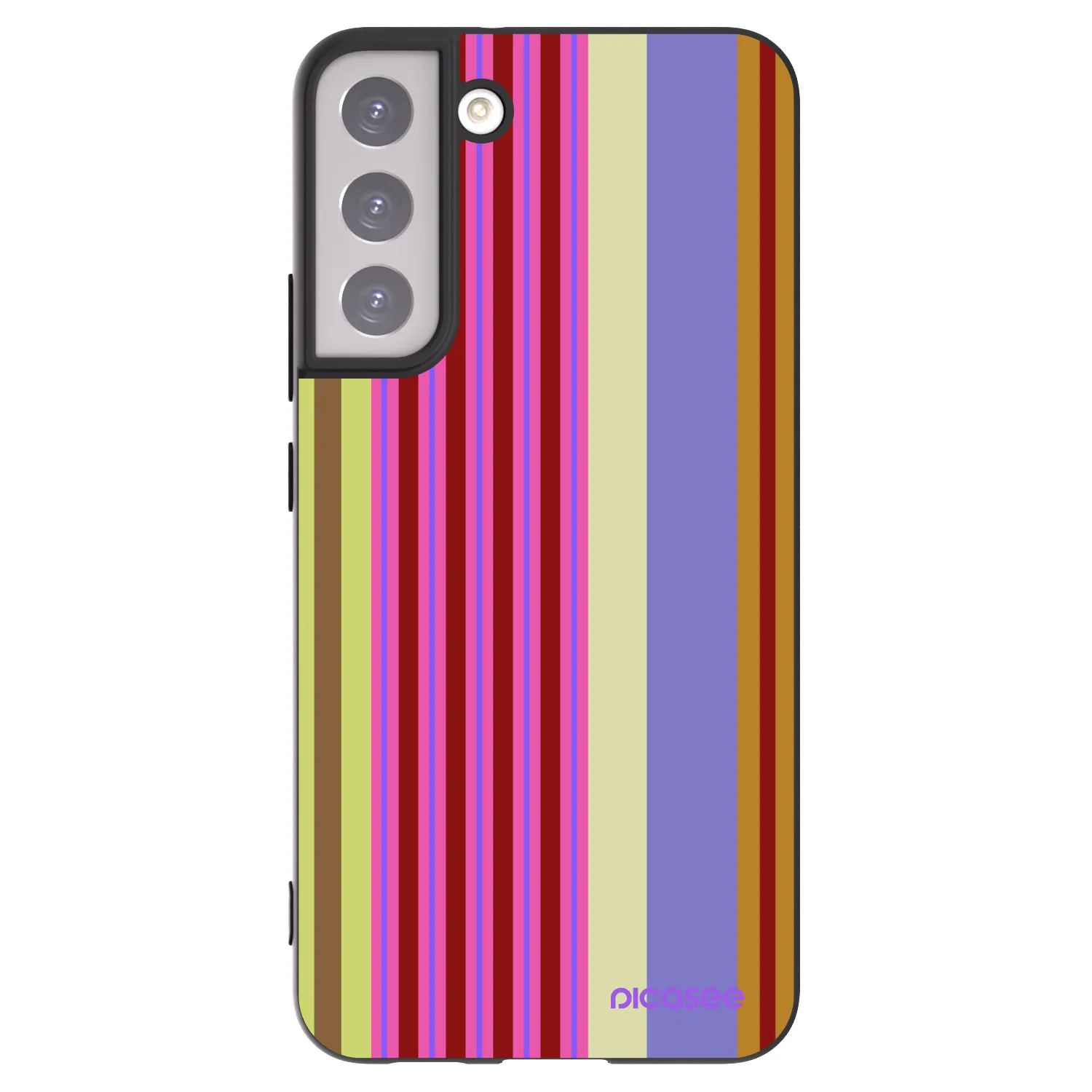 Picasee silikonowe czarne etui na Samsung Galaxy S22+ 5G - Late checkout