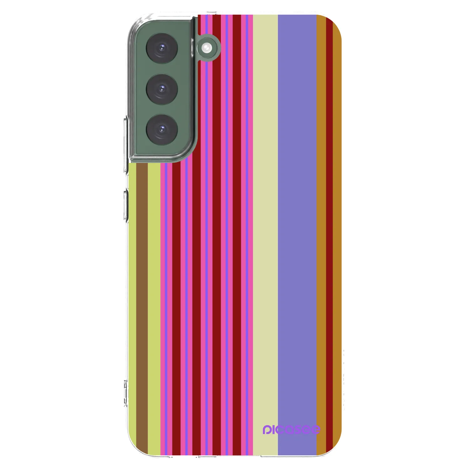 Picasee silikonowe przeźroczyste etui na Samsung Galaxy S22+ 5G - Late checkout