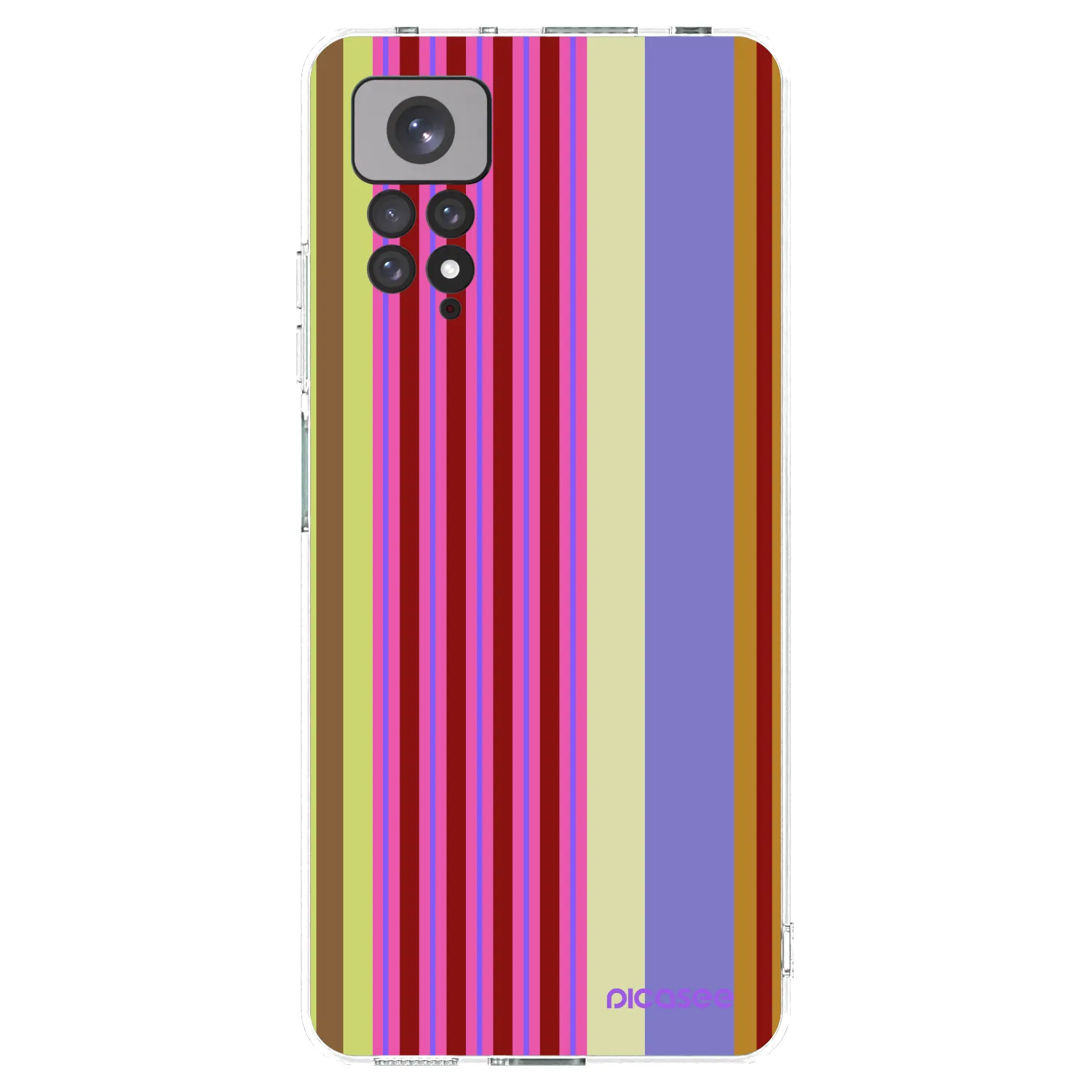 Picasee silikonowe przeźroczyste etui na Xiaomi Redmi Note 11S 4G - Late checkout