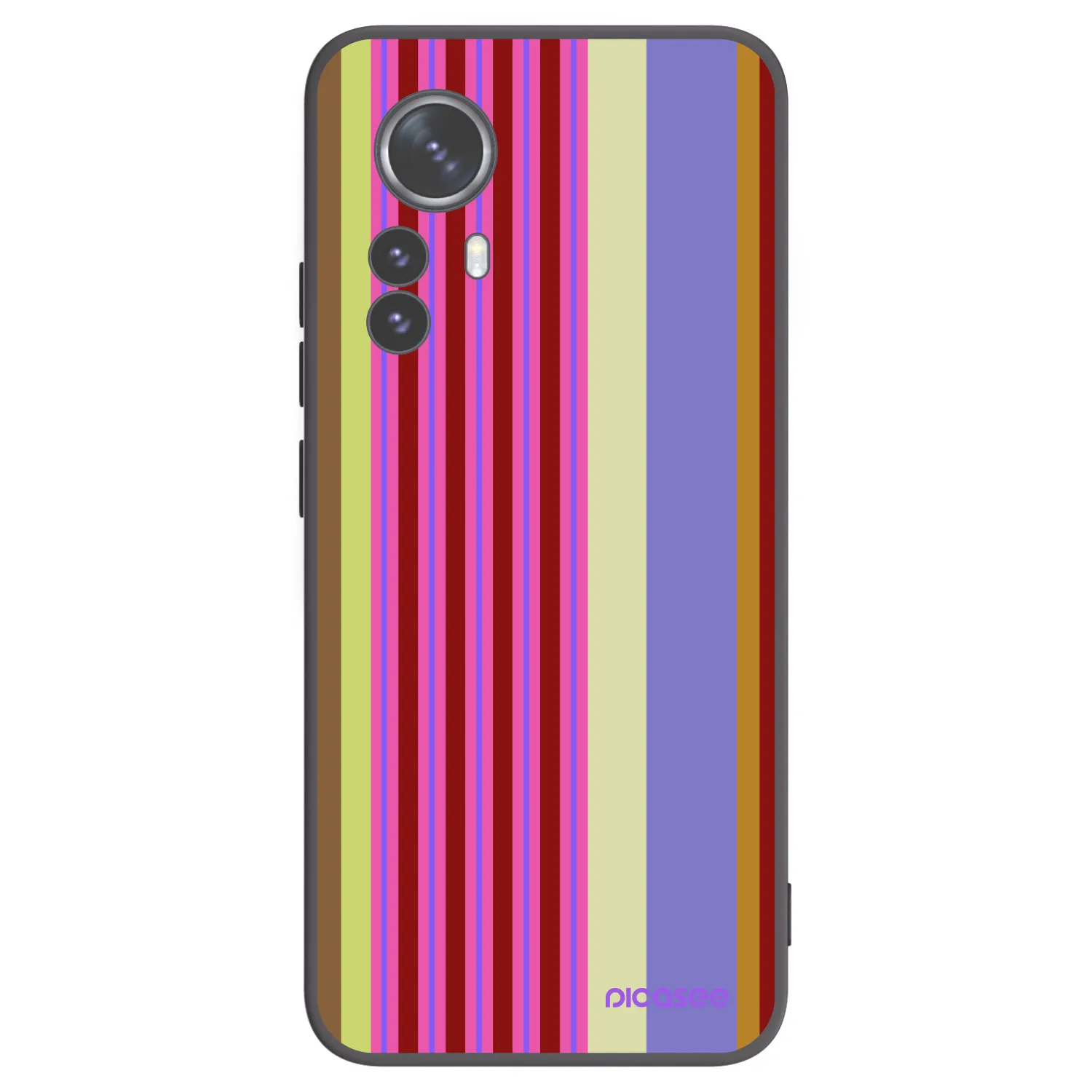 Picasee silikonowe czarne etui na Xiaomi 12 Pro - Late checkout