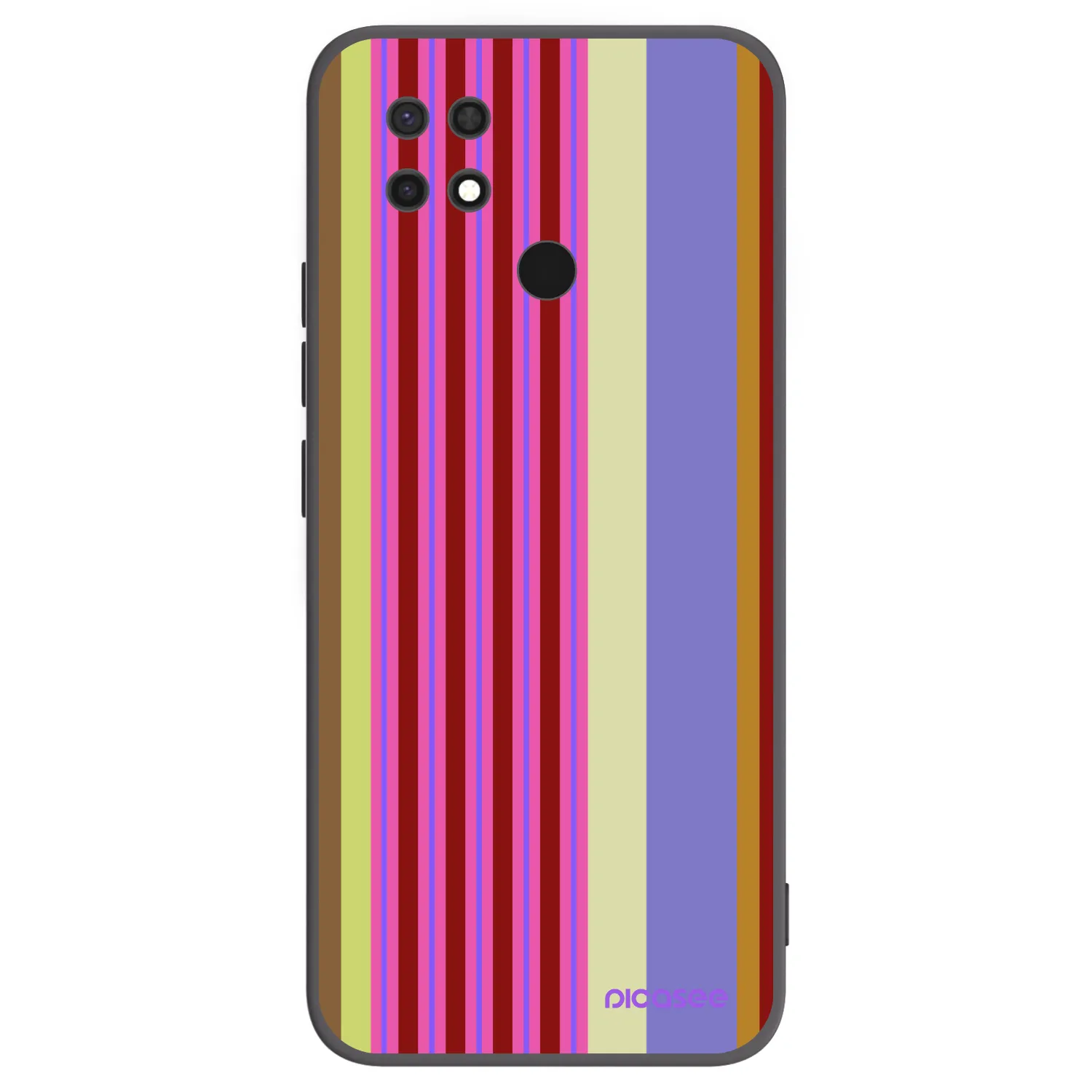 Picasee silikonowe czarne etui na Xiaomi Redmi 10C - Late checkout