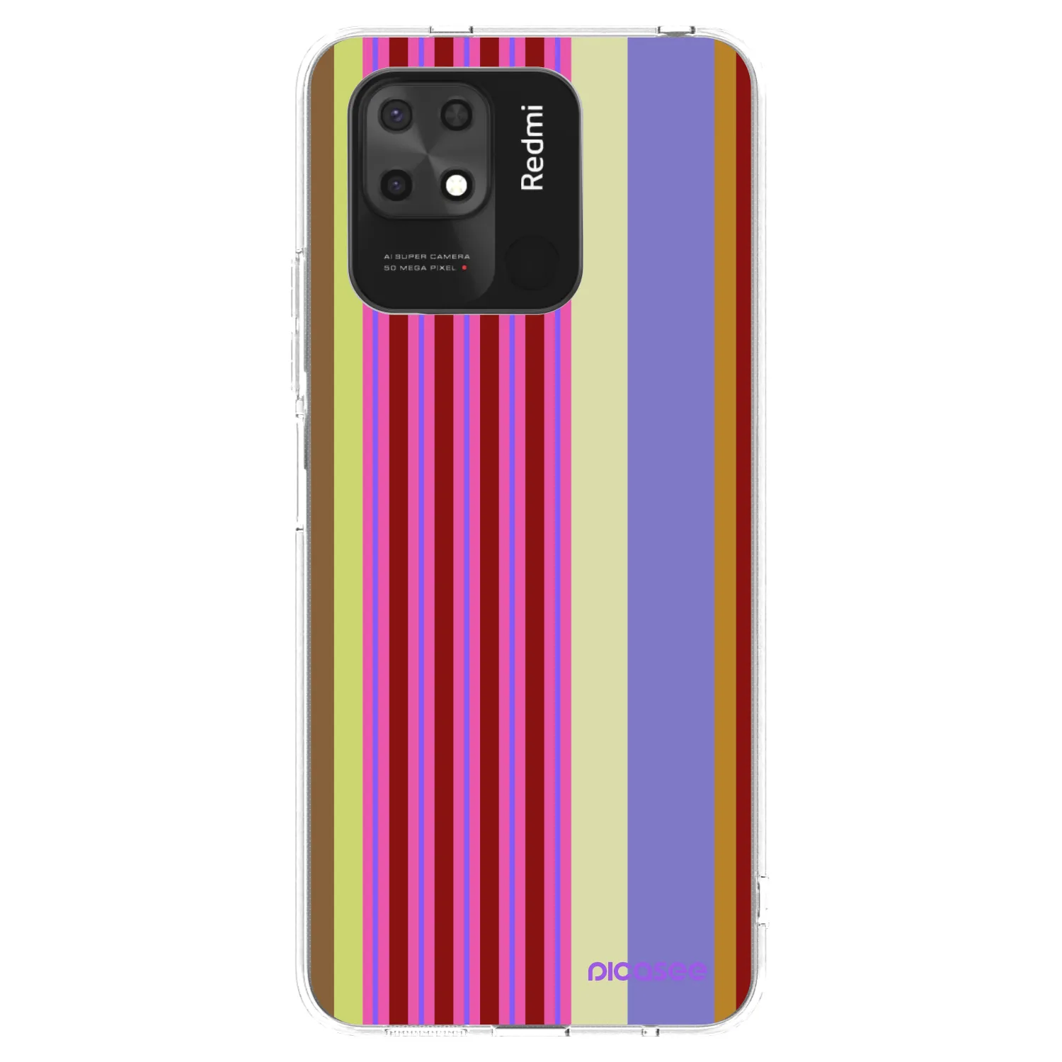 Picasee silikonowe przeźroczyste etui na Xiaomi Redmi 10C - Late checkout