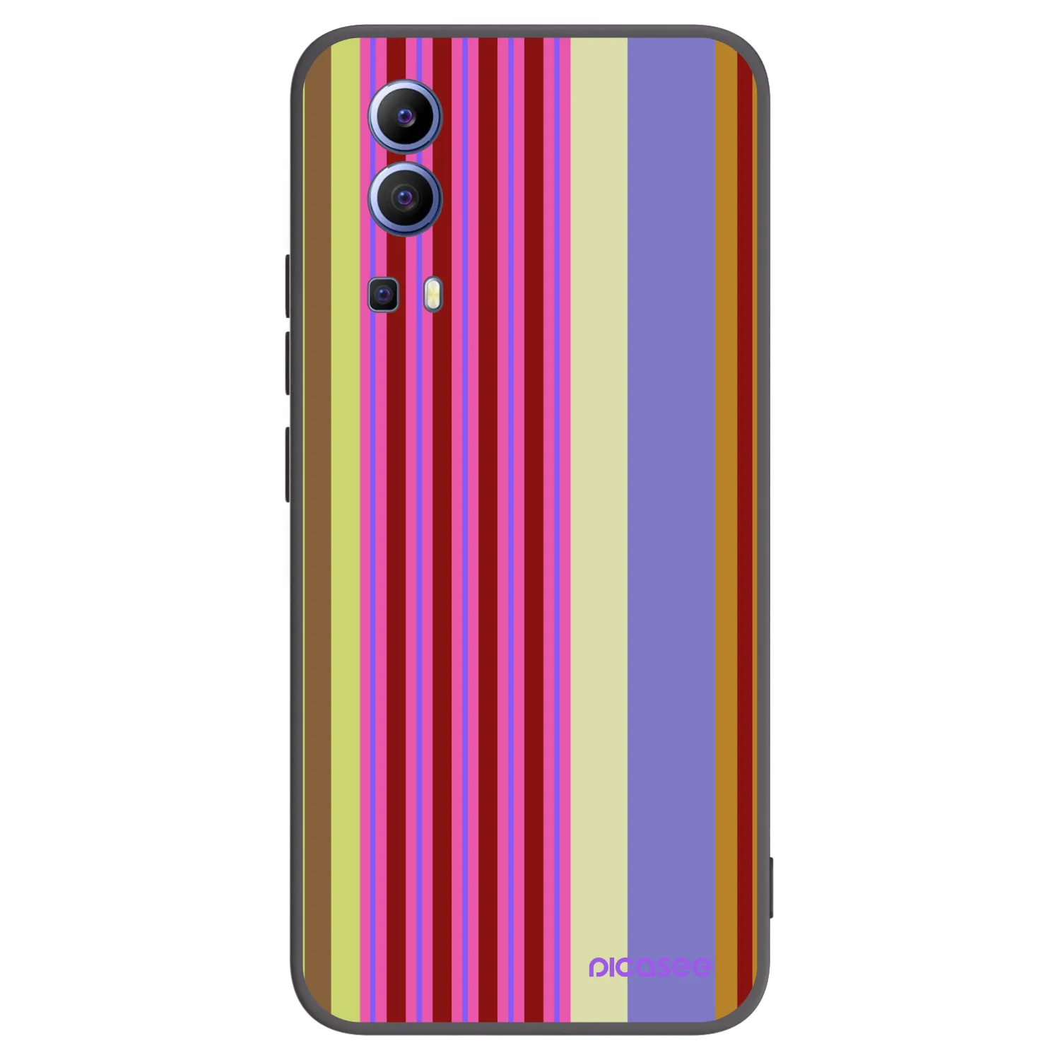 Picasee silikonowe czarne etui na Vivo Y52 5G - Late checkout
