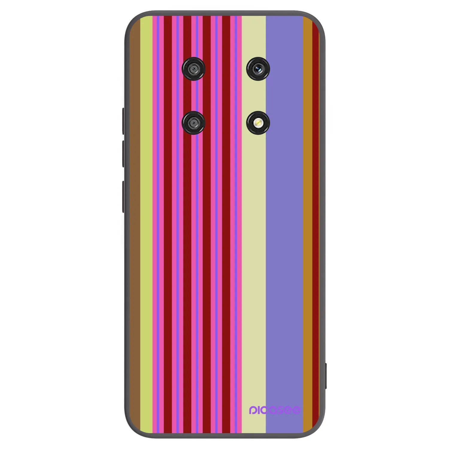 Picasee silikonowe czarne etui na Honor Magic4 Lite 5G - Late checkout
