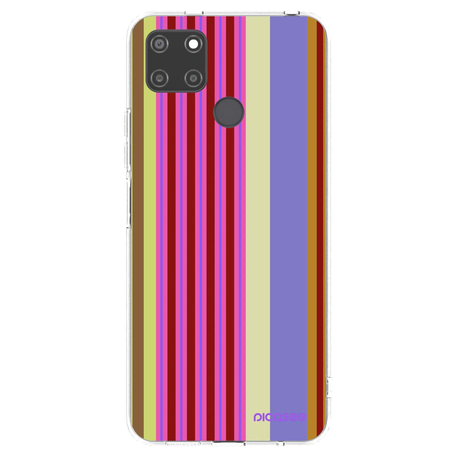 Picasee silikonowe przeźroczyste etui na Realme C21Y - Late checkout