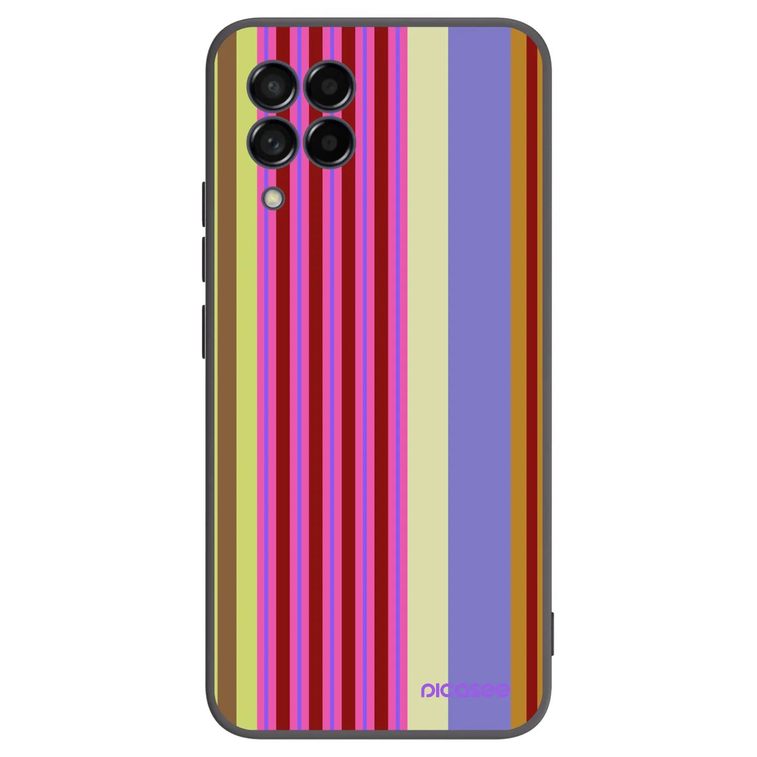 Picasee silikonowe czarne etui na Samsung Galaxy M53 5G - Late checkout