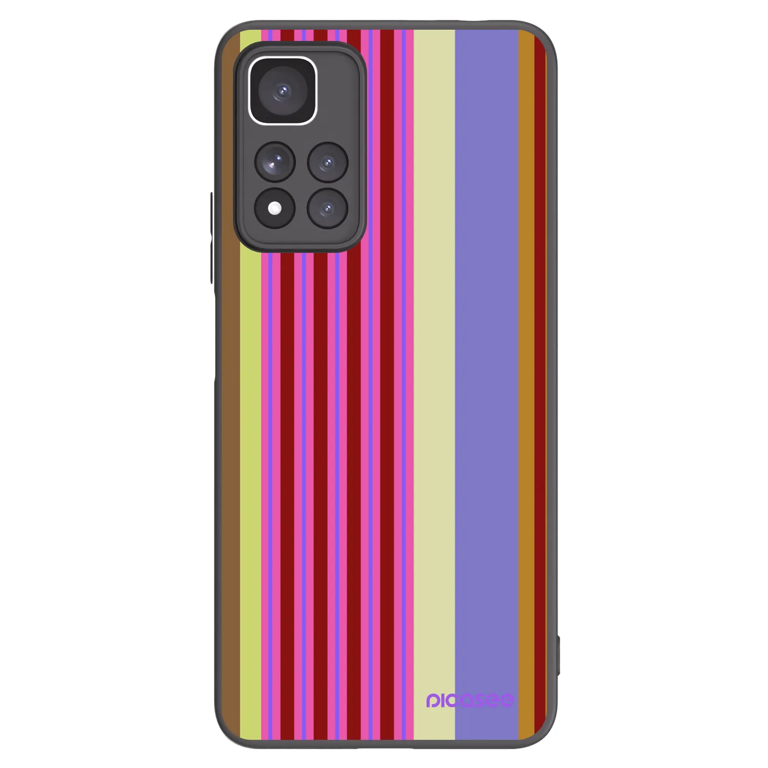 Picasee silikonowe czarne etui na Xiaomi Redmi Note 11 Pro+ 5G - Late checkout