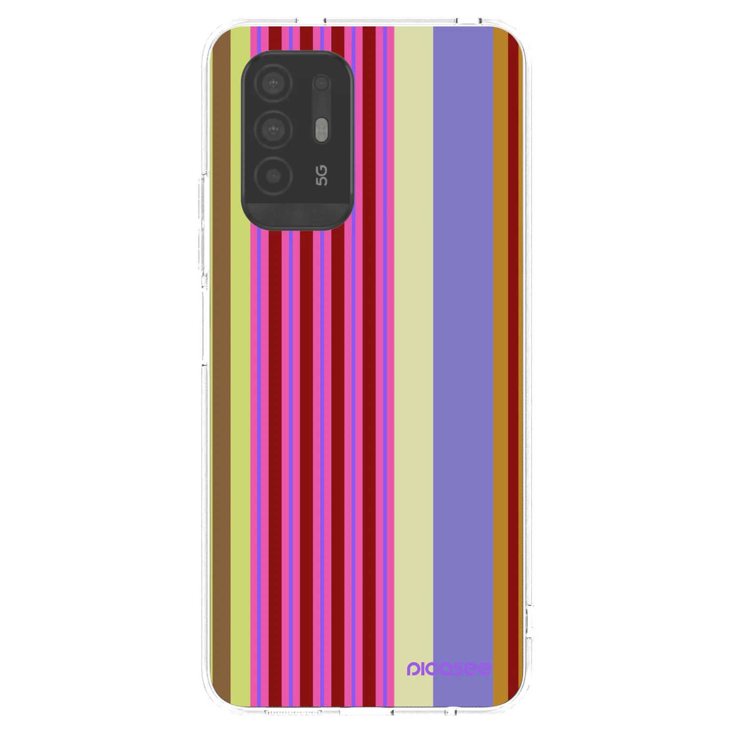 Picasee silikonowe przeźroczyste etui na OPPO A94 5G - Late checkout