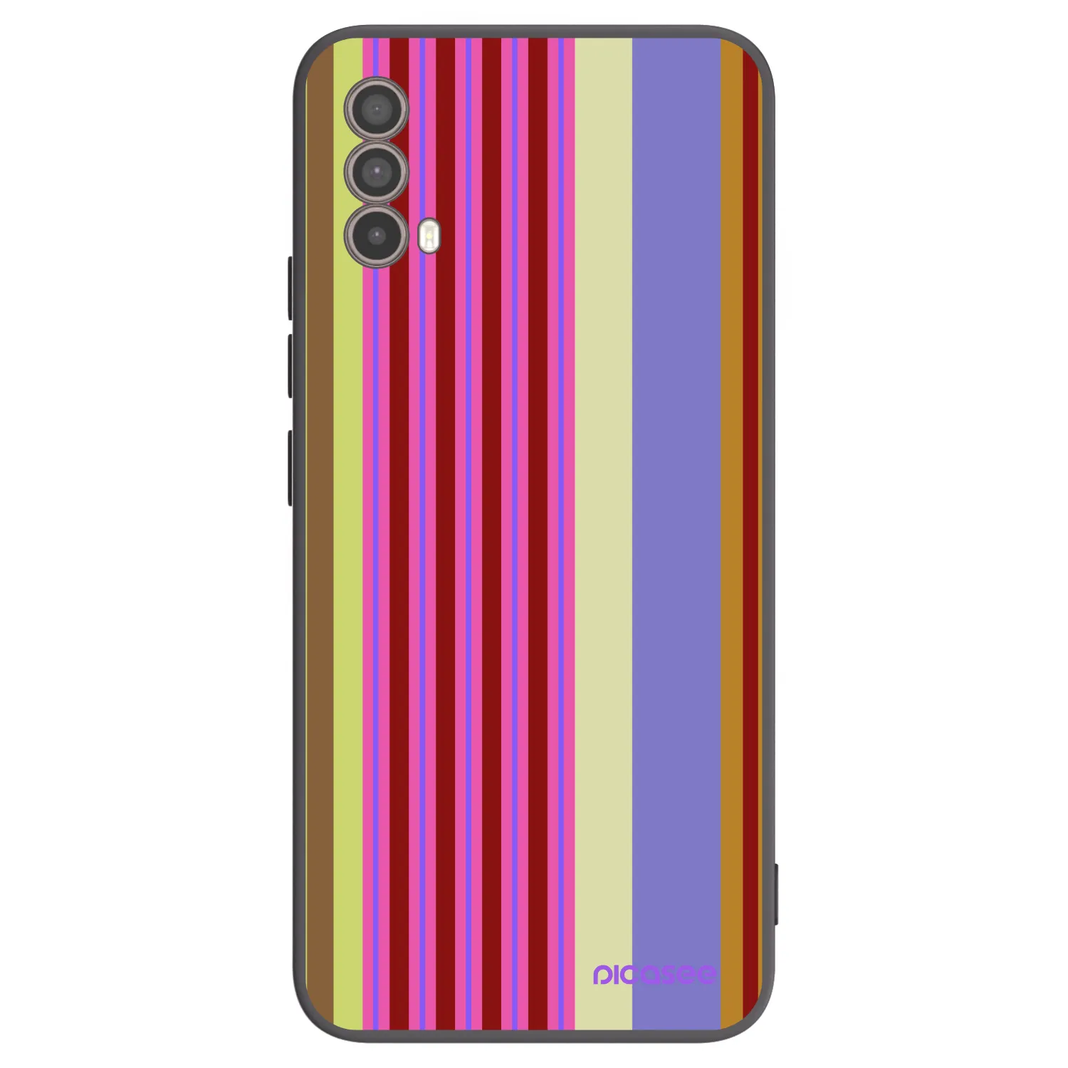 Picasee silikonowe czarne etui na Motorola Moto E40 - Late checkout