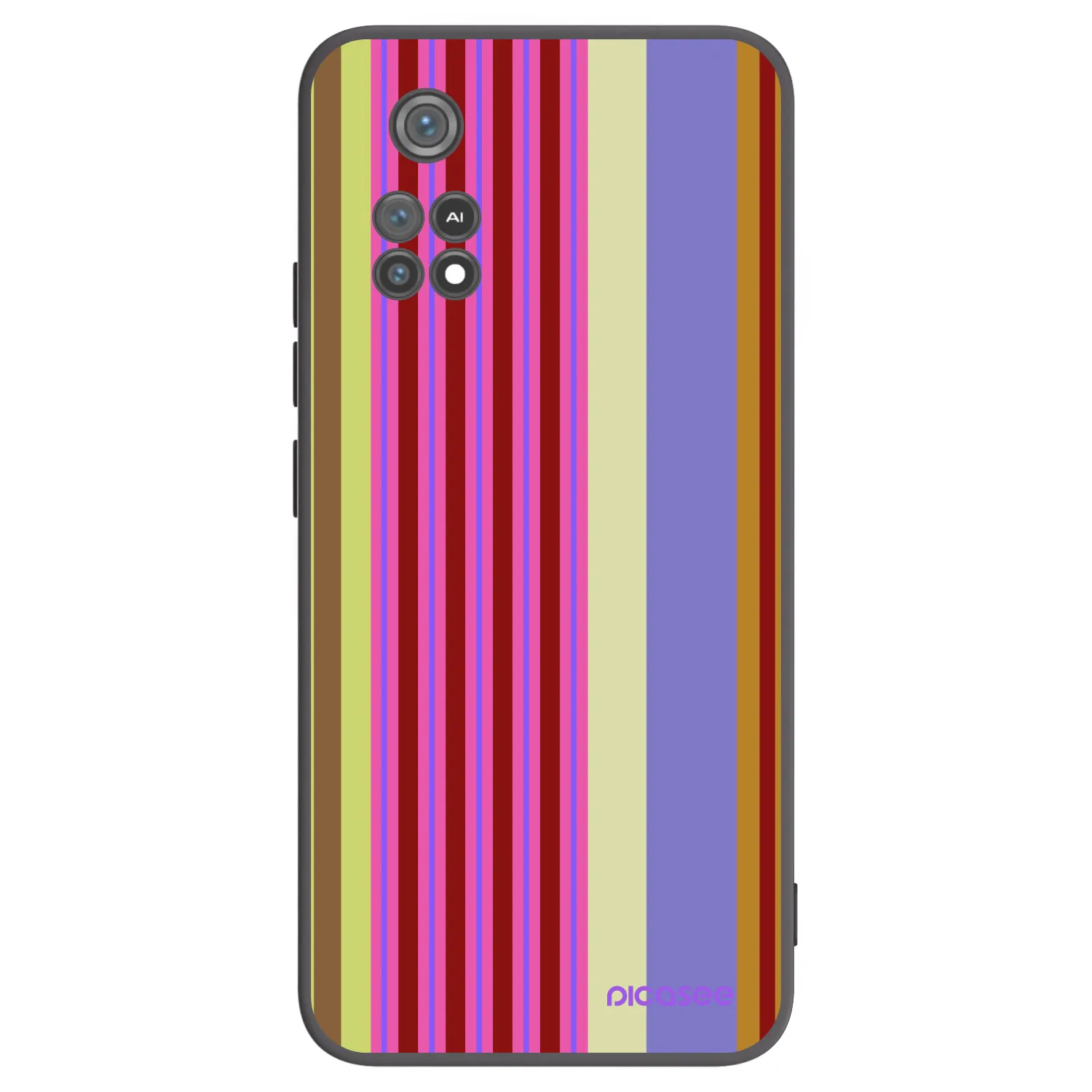 Picasee silikonowe czarne etui na Xiaomi Poco M4 Pro - Late checkout