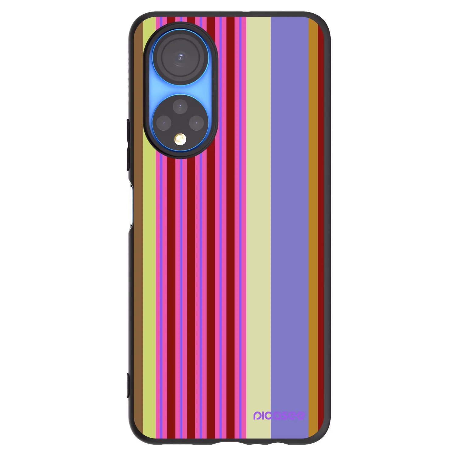 Picasee silikonowe czarne etui na Honor X7 - Late checkout