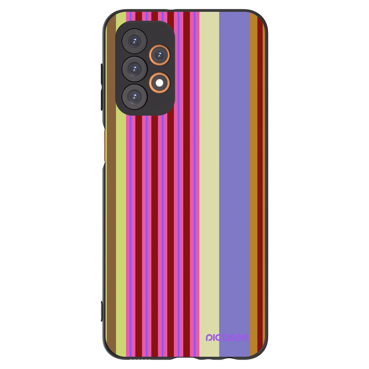 Picasee silikonowe czarne etui na Samsung Galaxy A23 A235F 4G - Late checkout